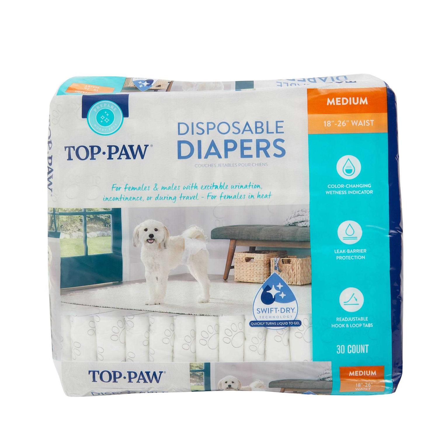 Top Paw Disposable Dog Diapers