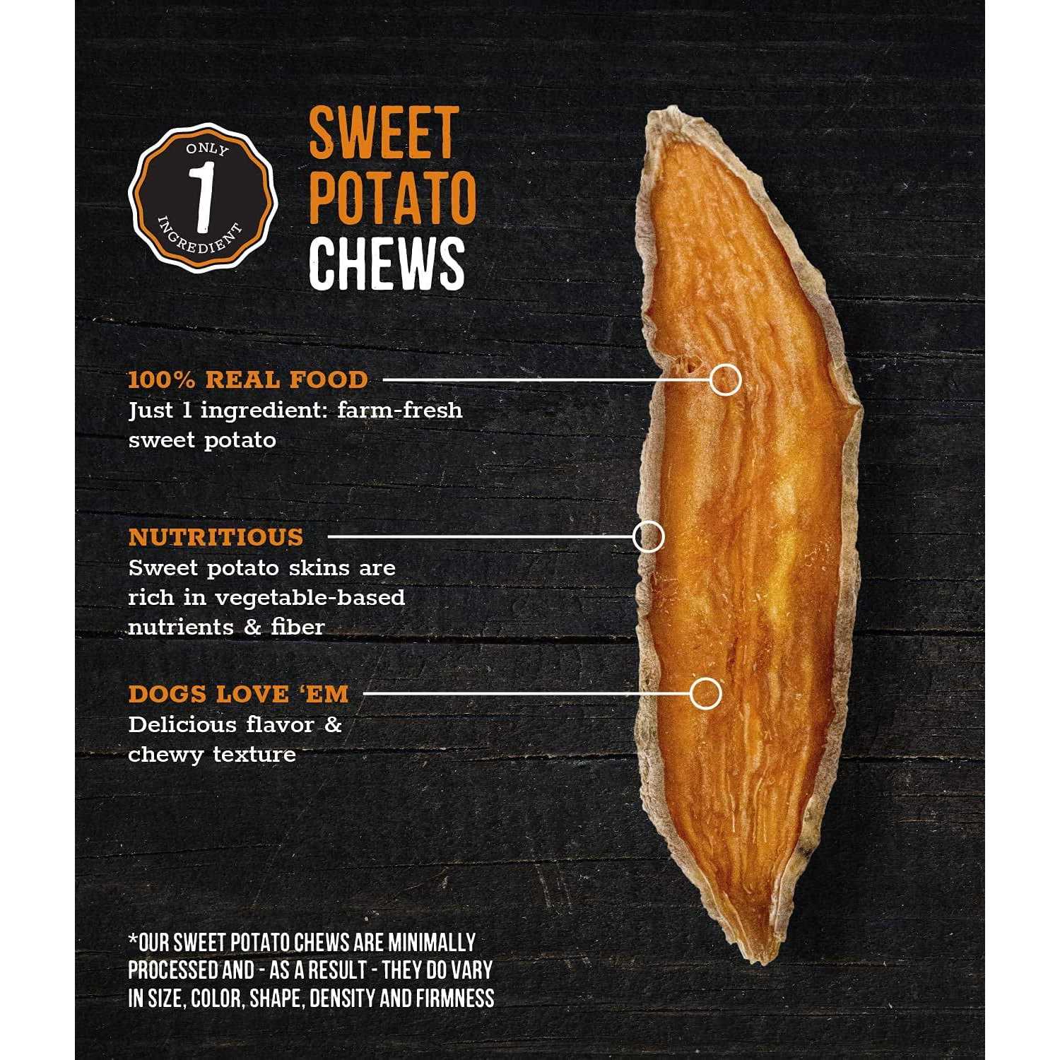 Wholesome Pride Sweet Potato Chews Dog Treats