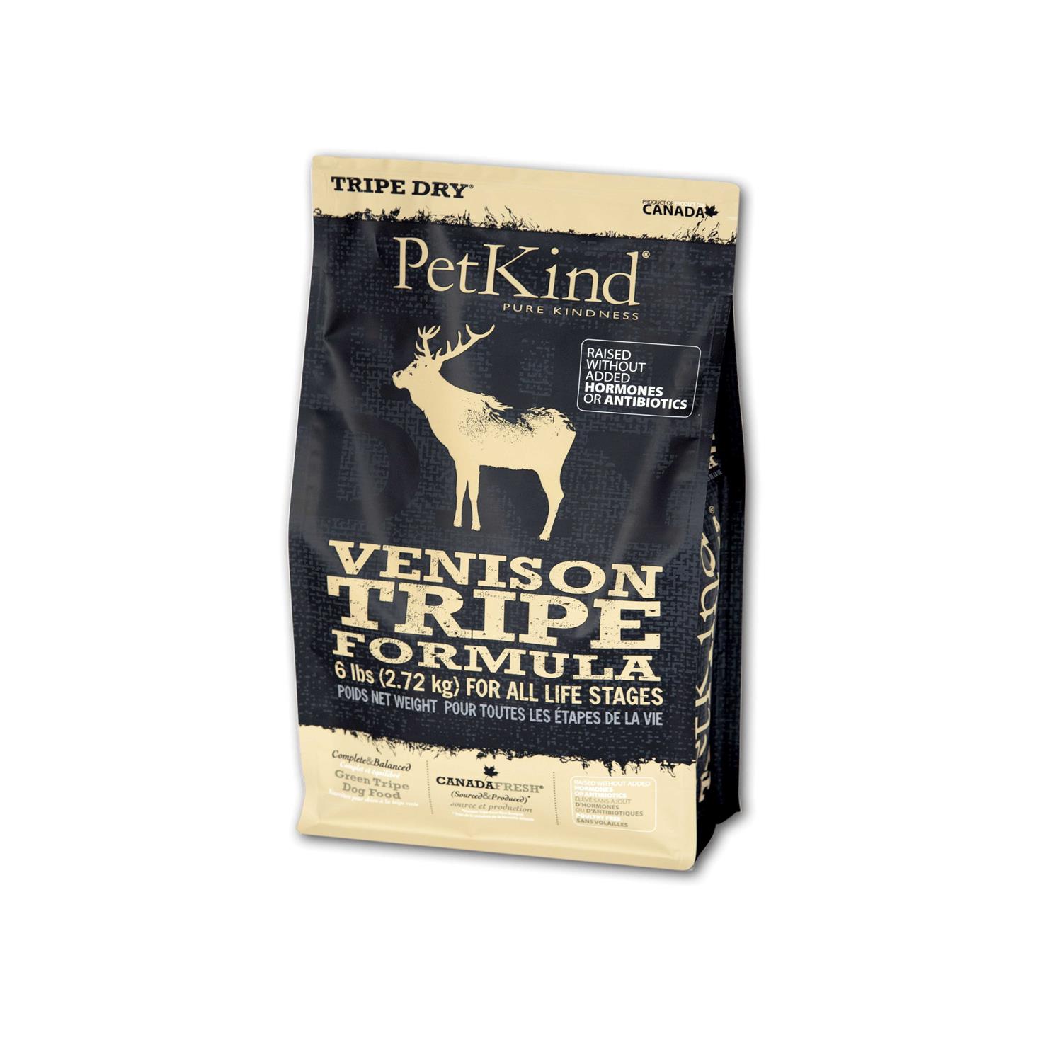 PetKind Tripe Dry Grain-Free Venison Tripe Formula Dry Dog Food