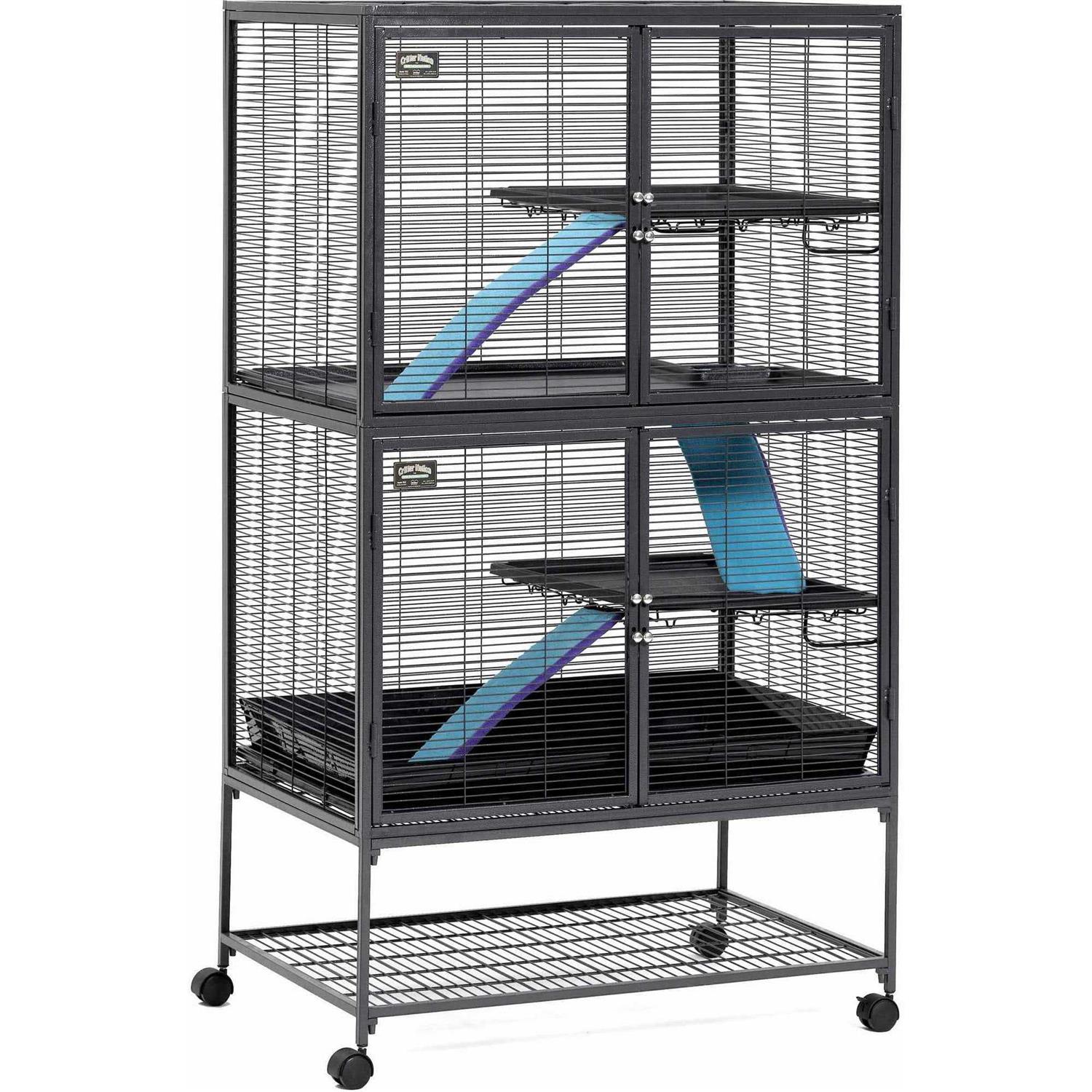 Midwest Critter Nation Double Unit Small Animal Cage