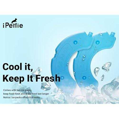 iPettie Donuts Frost 6 Meal Cordless Automatic Pet Feeder