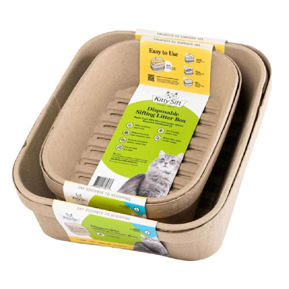 Kitty Sift Disposable Sifting Litter Box