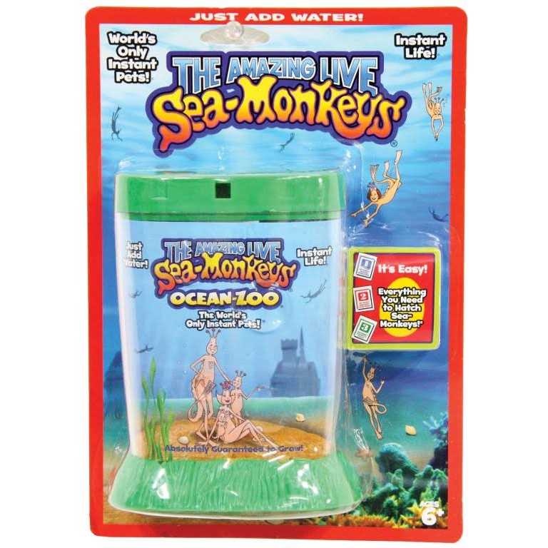 Big Time Toys Sea Monkeys Ocean Zoo Deluxe Kit Set