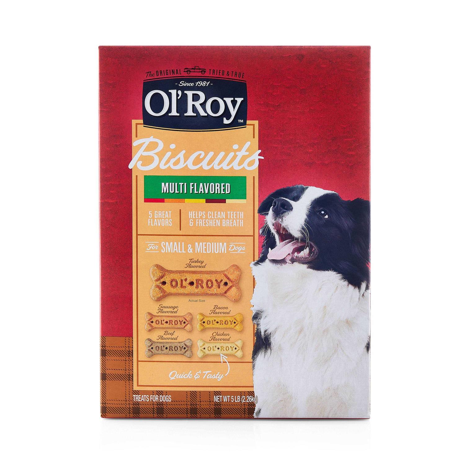 Ol’ Roy Multi Flavored Biscuits for Small and Medium Breeds