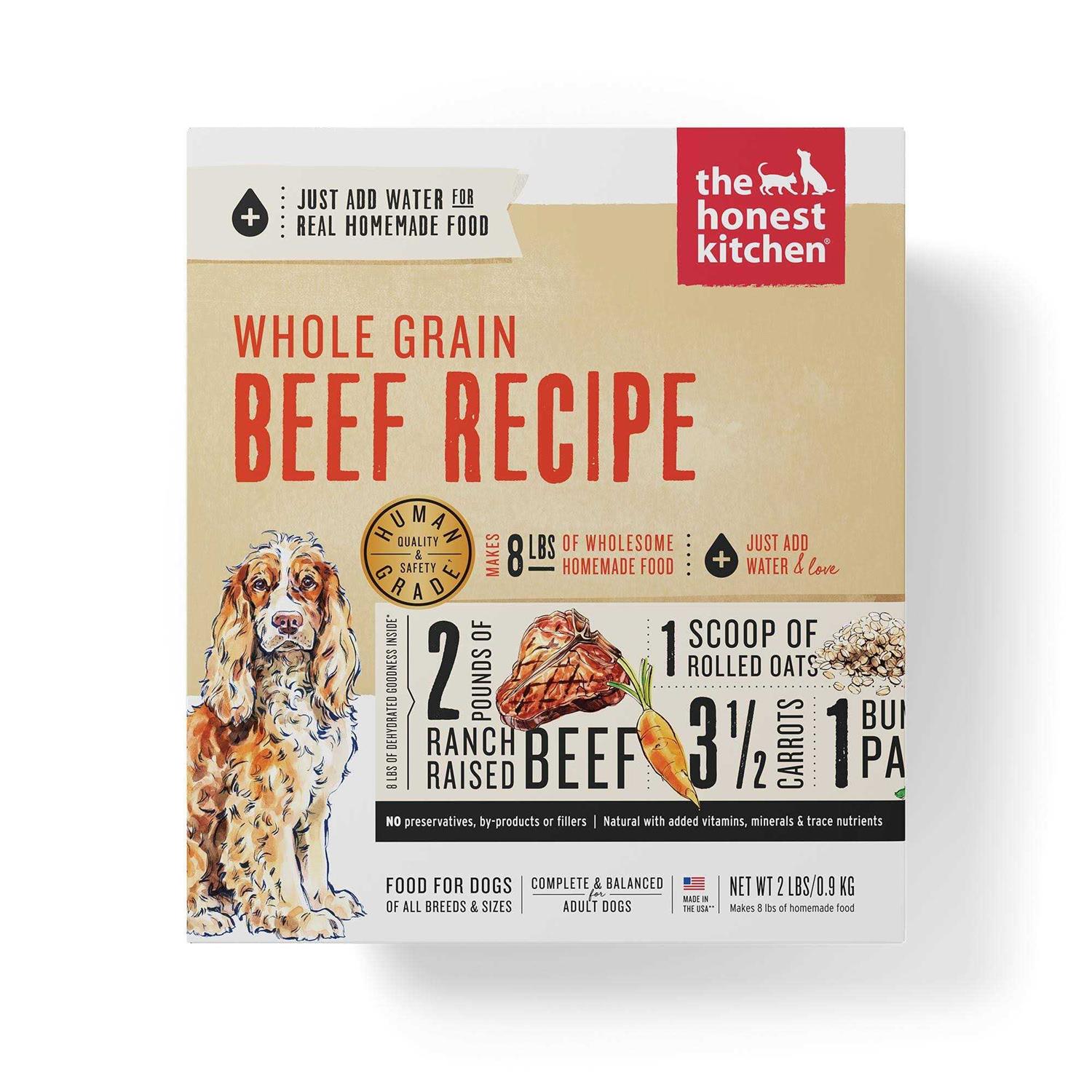 The Honest Kitchen Dehydrated Whole Grain Beef Dog Food