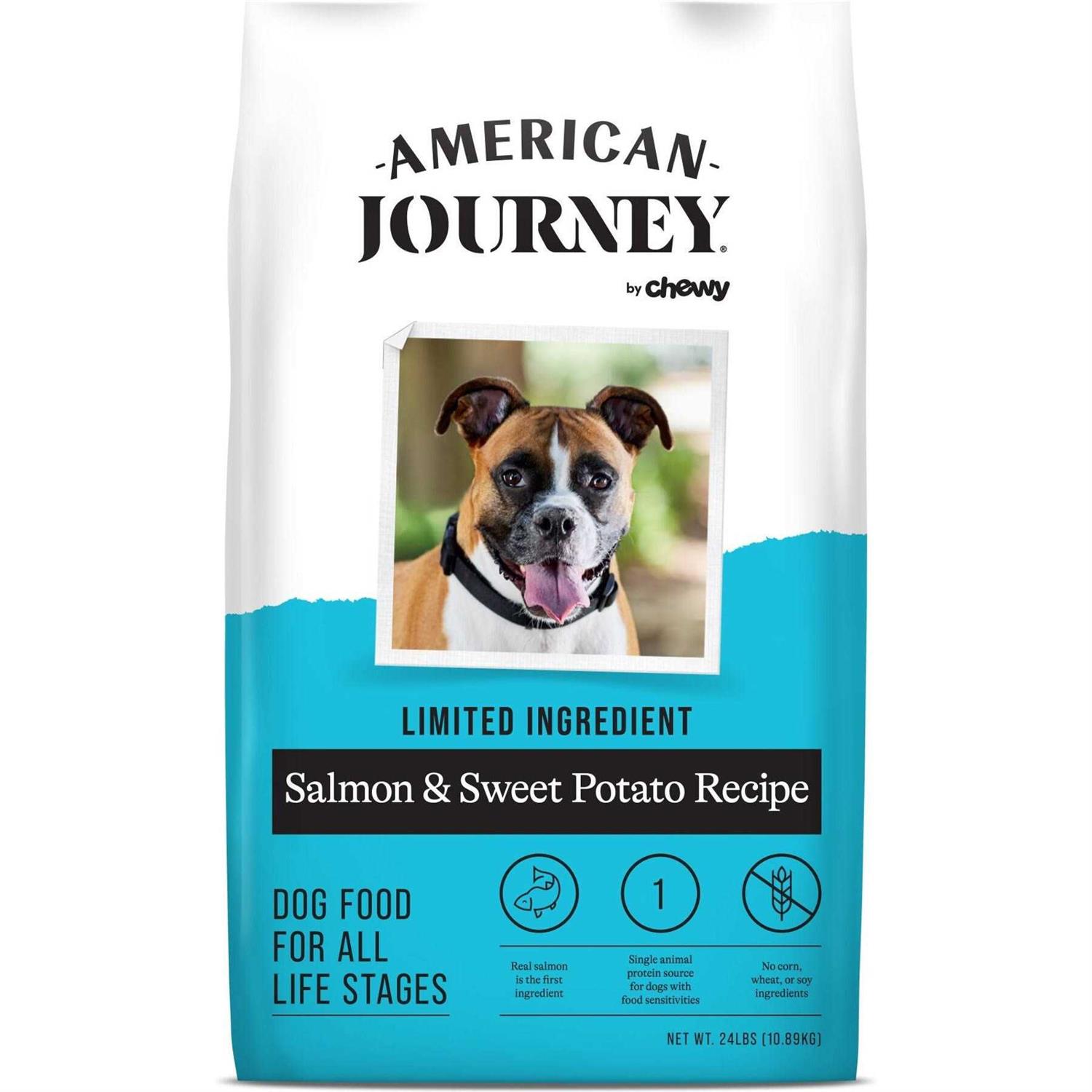 American Journey Limited Ingredient Grain-Free u0026 Sweet Potato Recipe Dry Dog Food