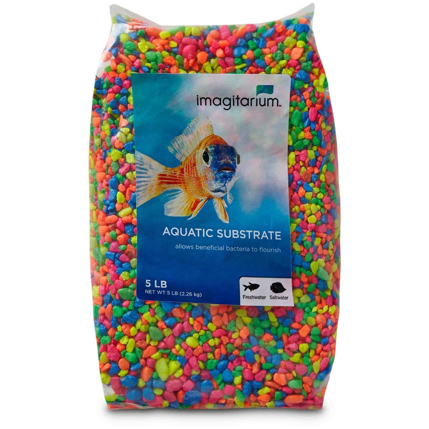 Imagitarium Neon Aquarium Gravel Substrate