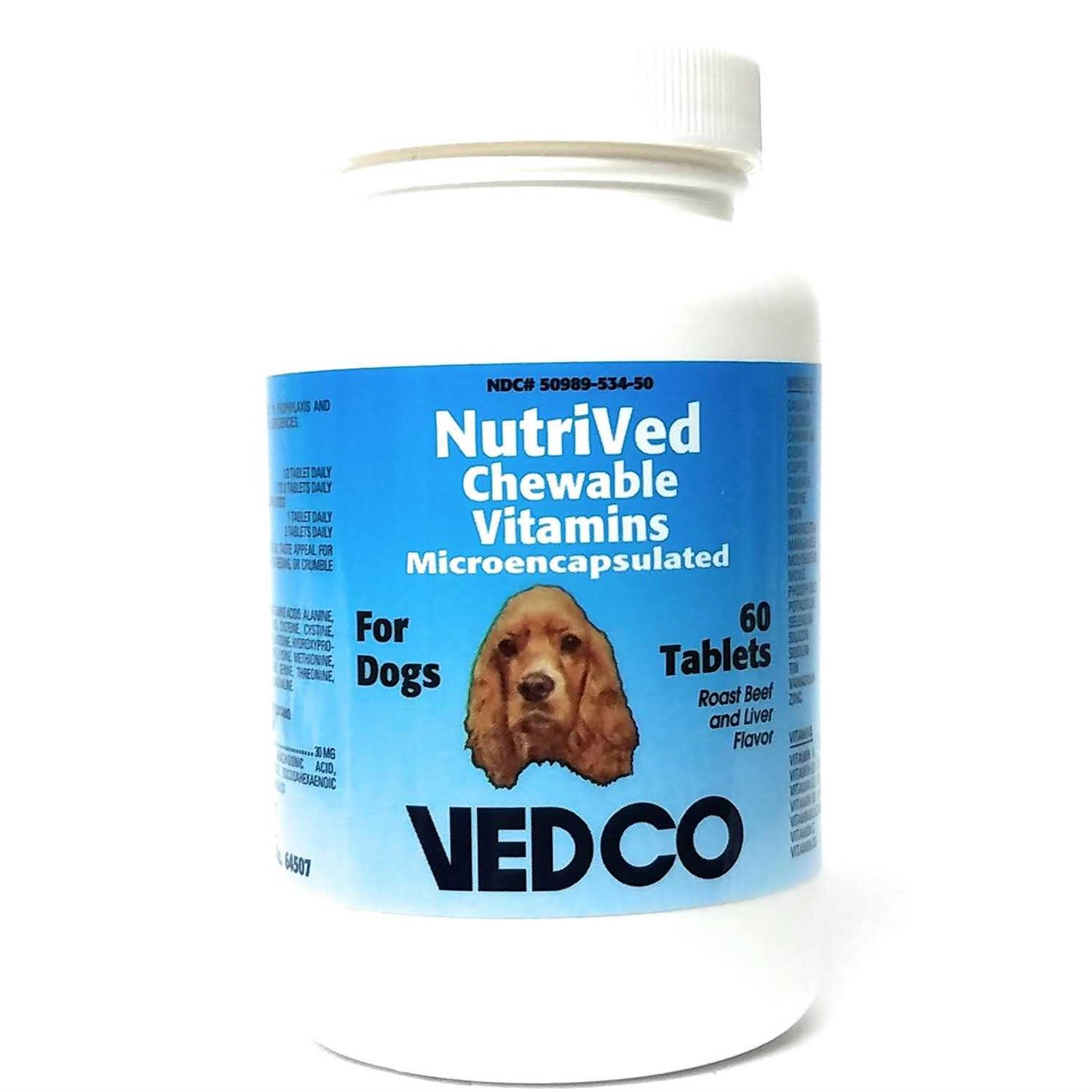Vedco NutriVed Chewable Vitamins for Dogs 180 Tablets