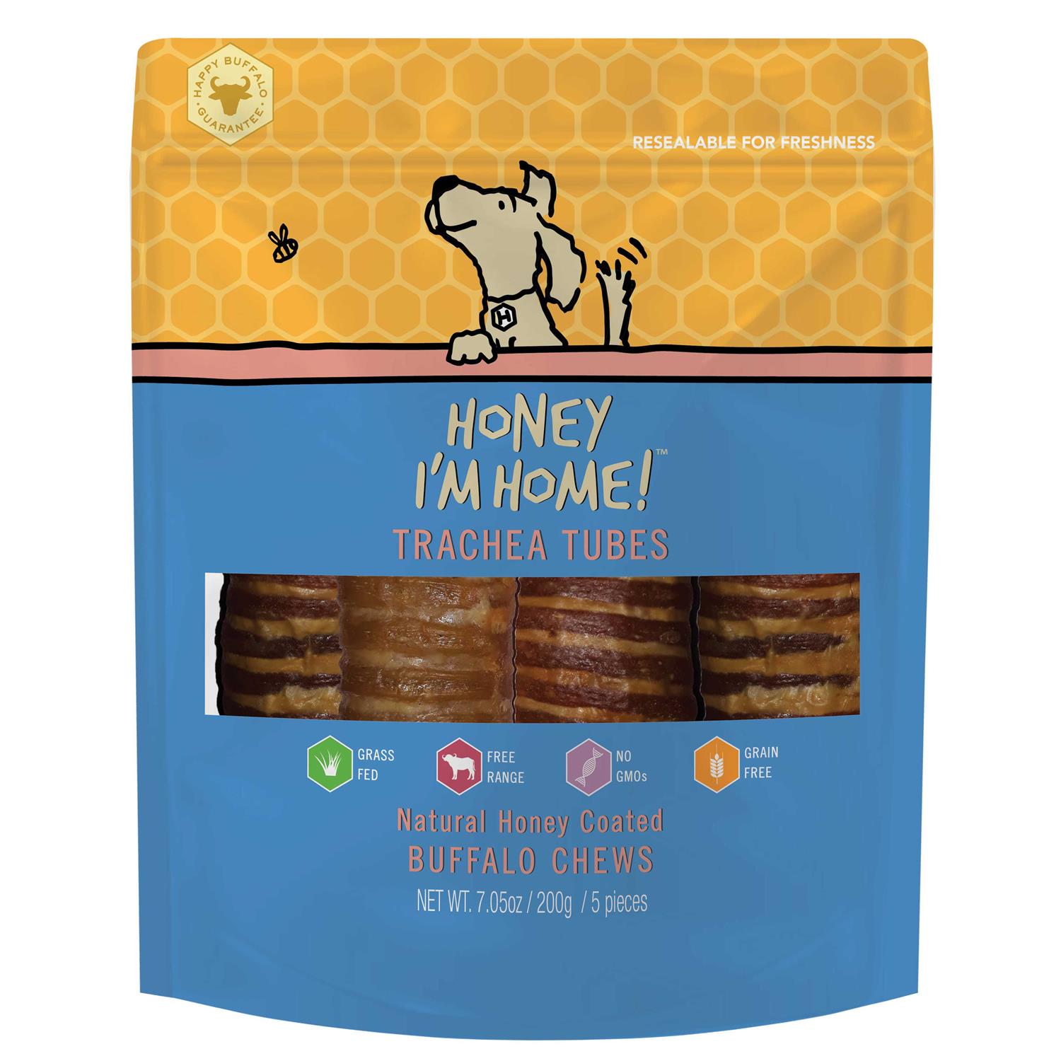 Honey I’m Home Dog Buffalo Trachea