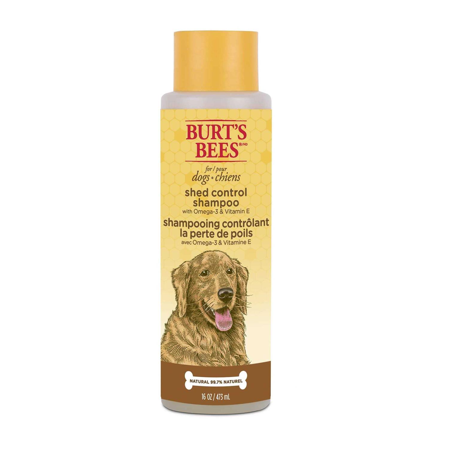 Burt’s Bees Shed Control Shampoo for Dogs with Omega-3 & Vitamin E