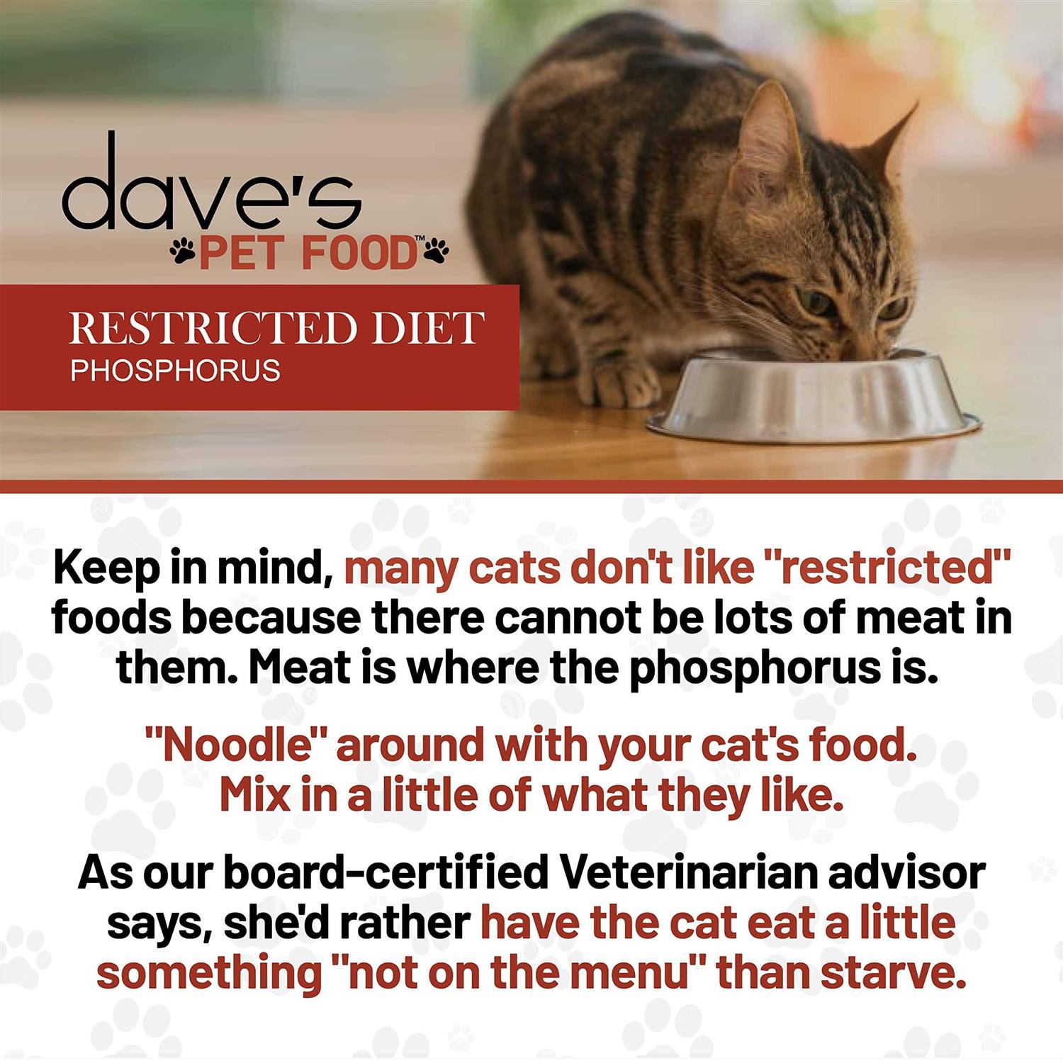 Dave’s Pet Food Restricted Phosphorus Diet Chicken Canned Cat Food