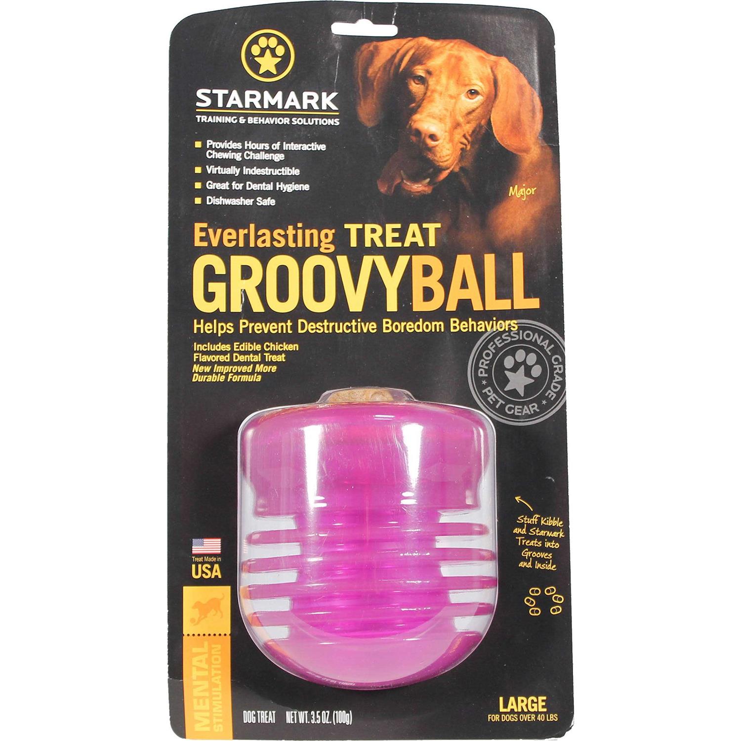Starmark Everlasting Treat Groovy Ball