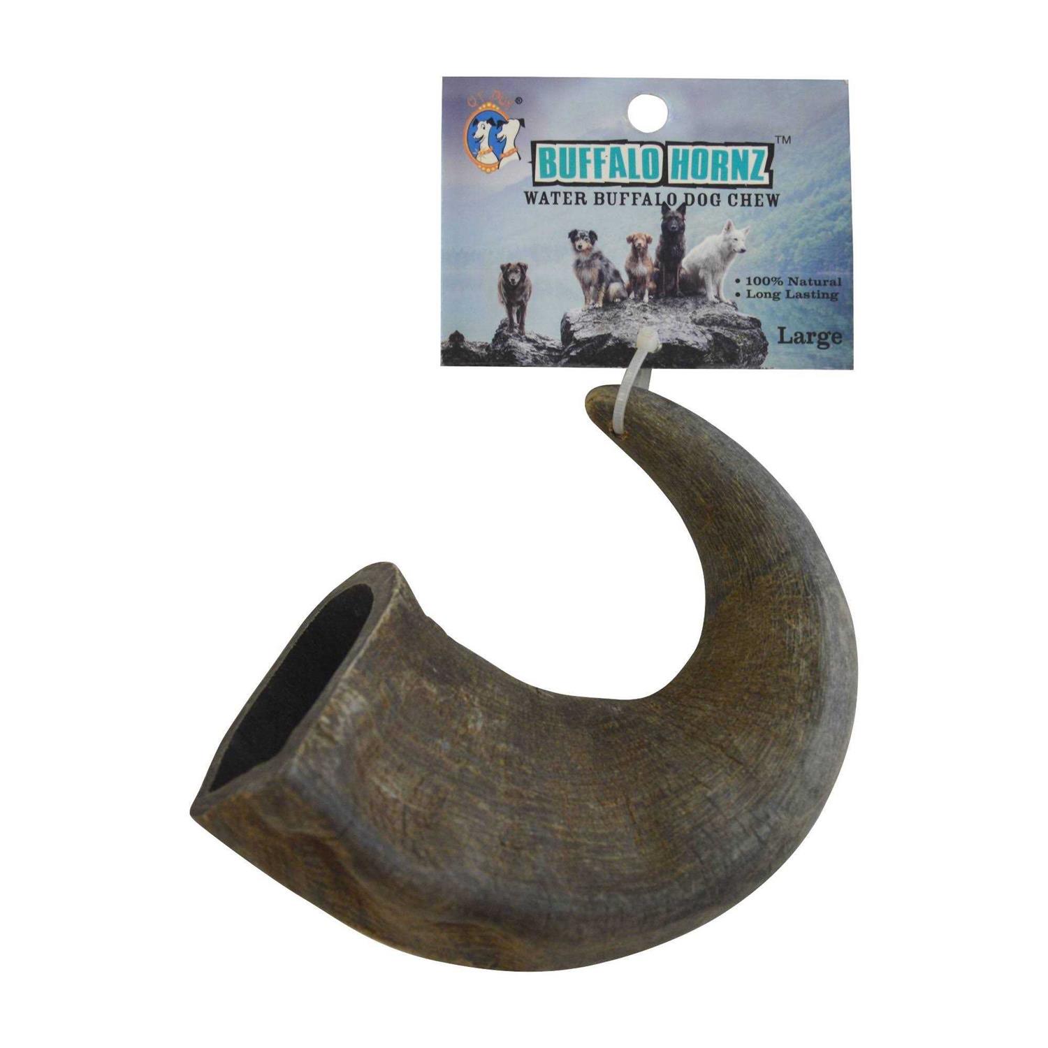 QT Dog Water Buffalo Horn Small