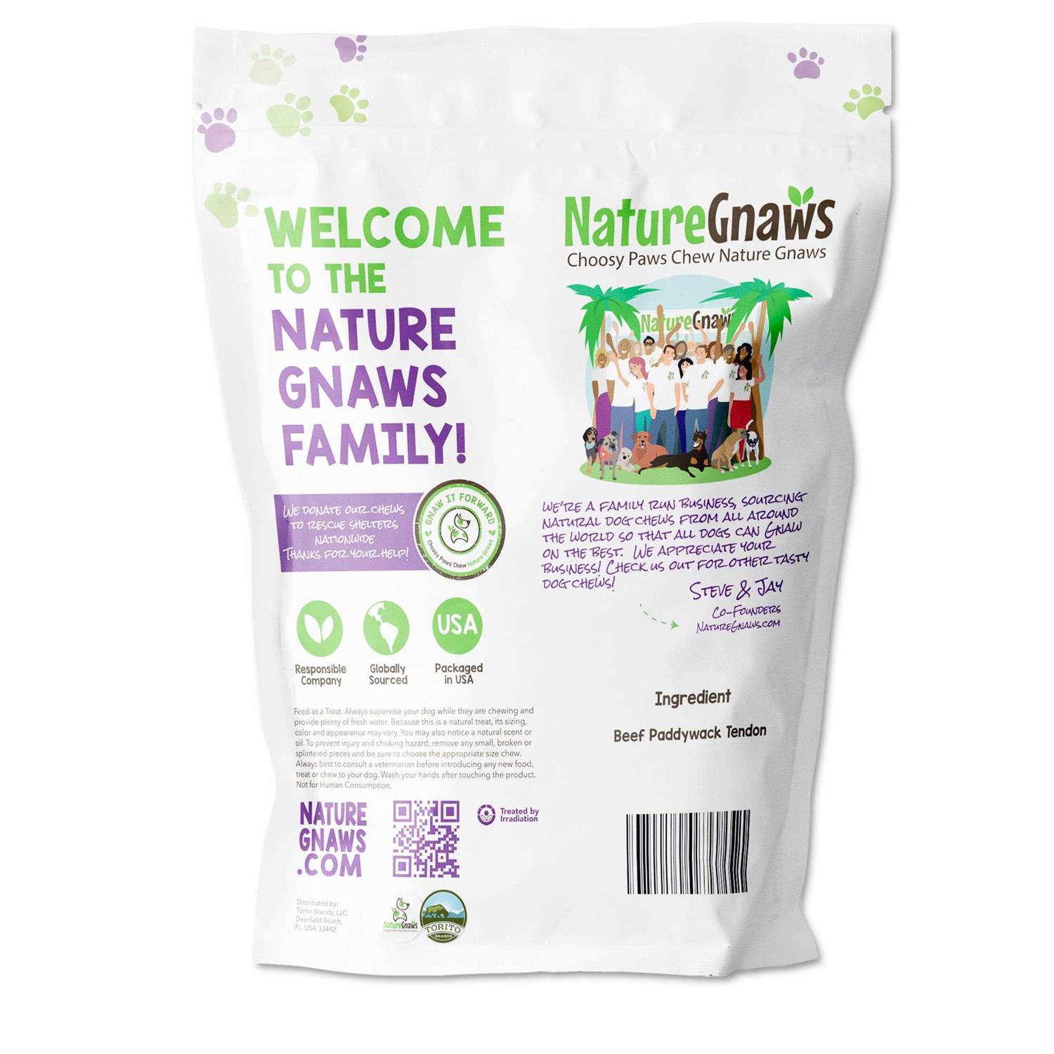 Nature Gnaws Beef Tendon Natural Dog Chews