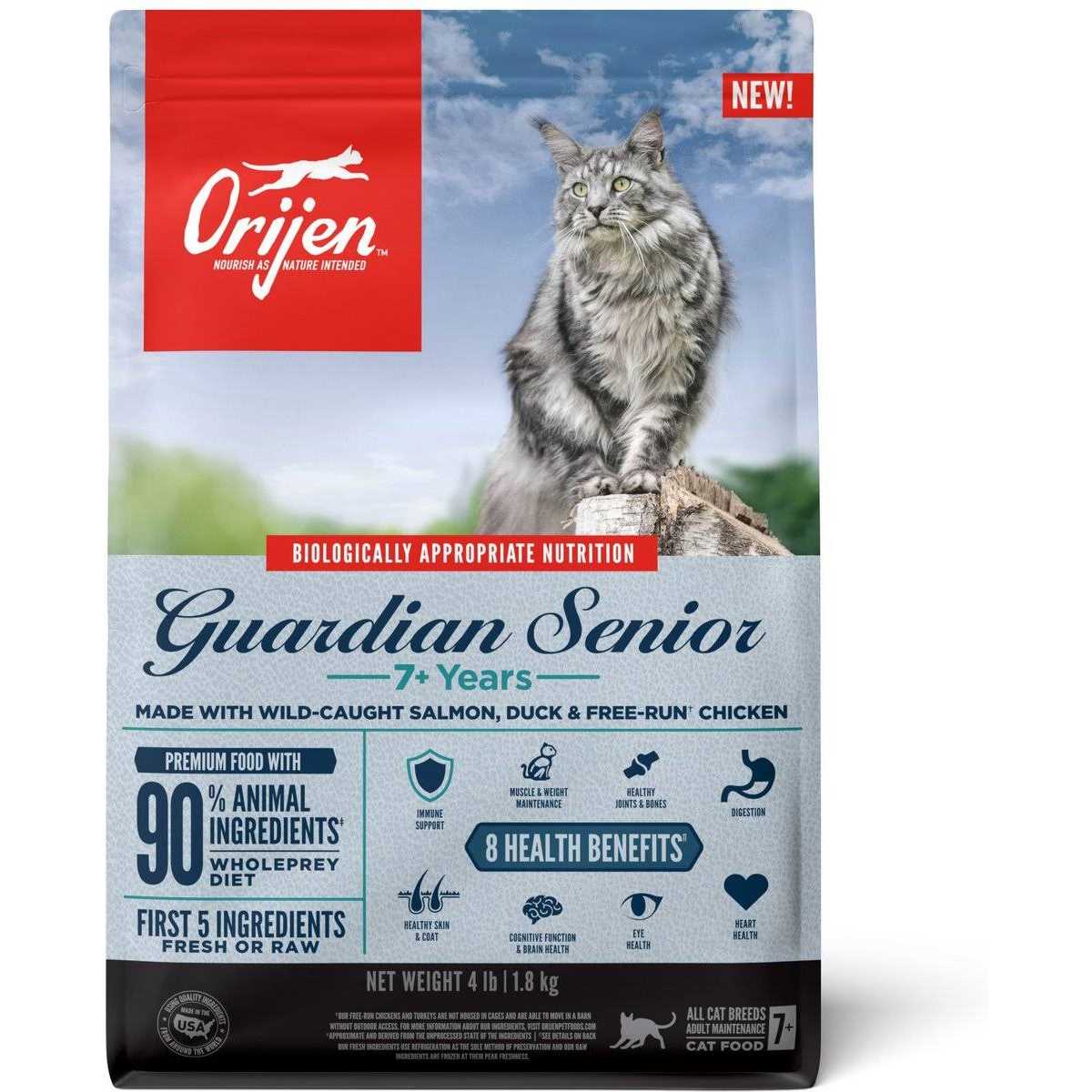 Orijen Guardian Senior 7+ Grain Free Dry Cat Food