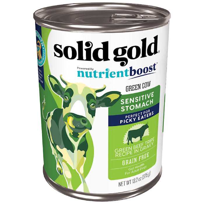 Solid Gold Green Cow Tripe Beef Free Dog Food