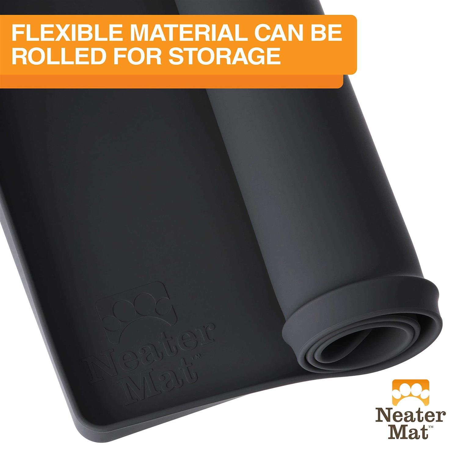 Neater Pet Brands Neater Mat Waterproof Silicone Pet Bowls Mat