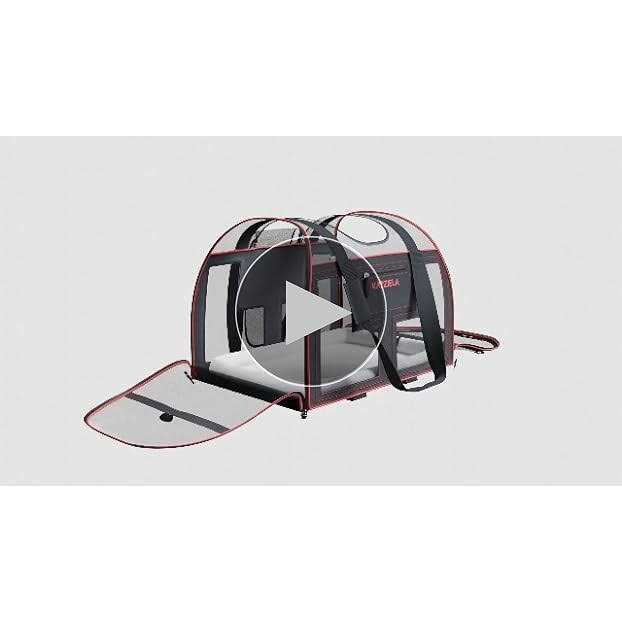 Katziela Luxury Lorry Pro Pet Carrier with Removable Wheels and Telescopic Handle