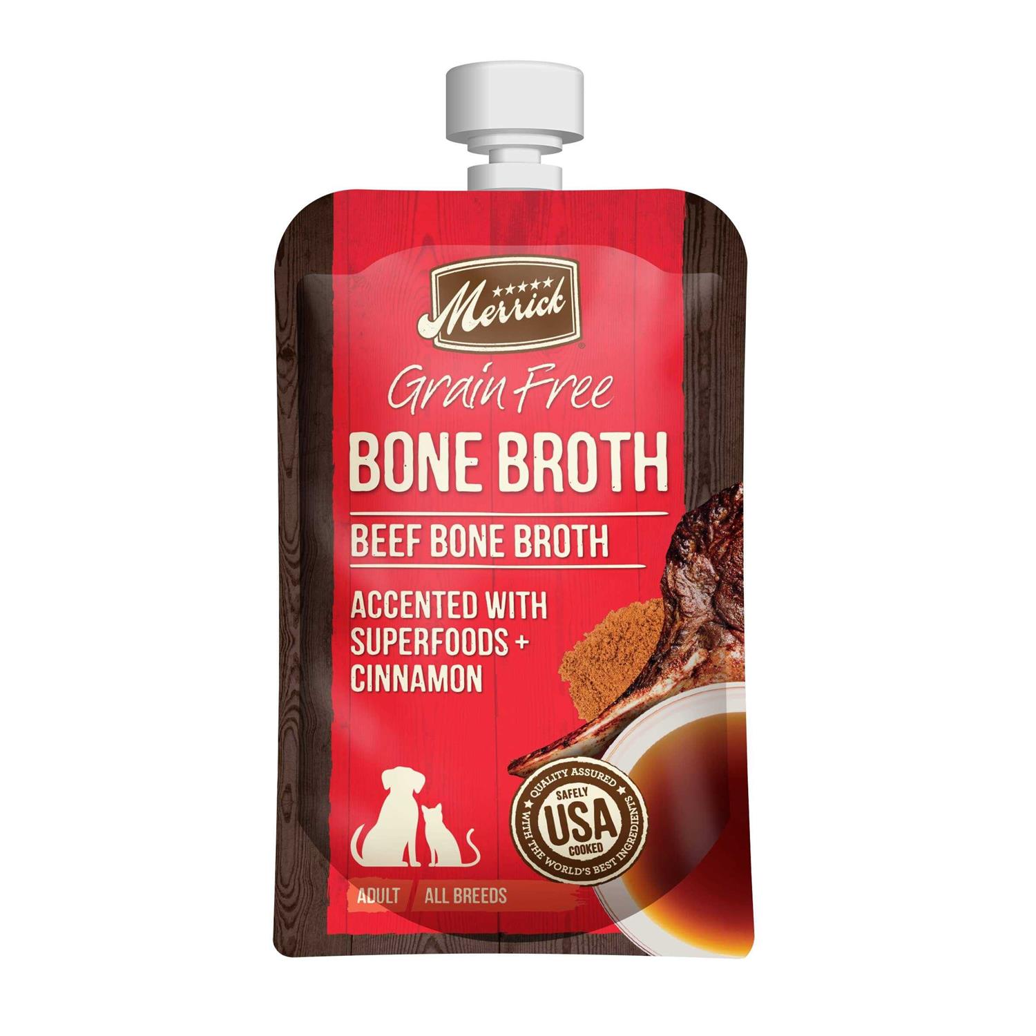 Merrick Grain Free Beef Bone Broth