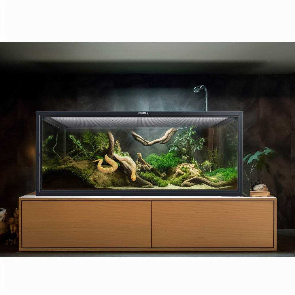 Phailozoo 85 Gallon Reptile Tank