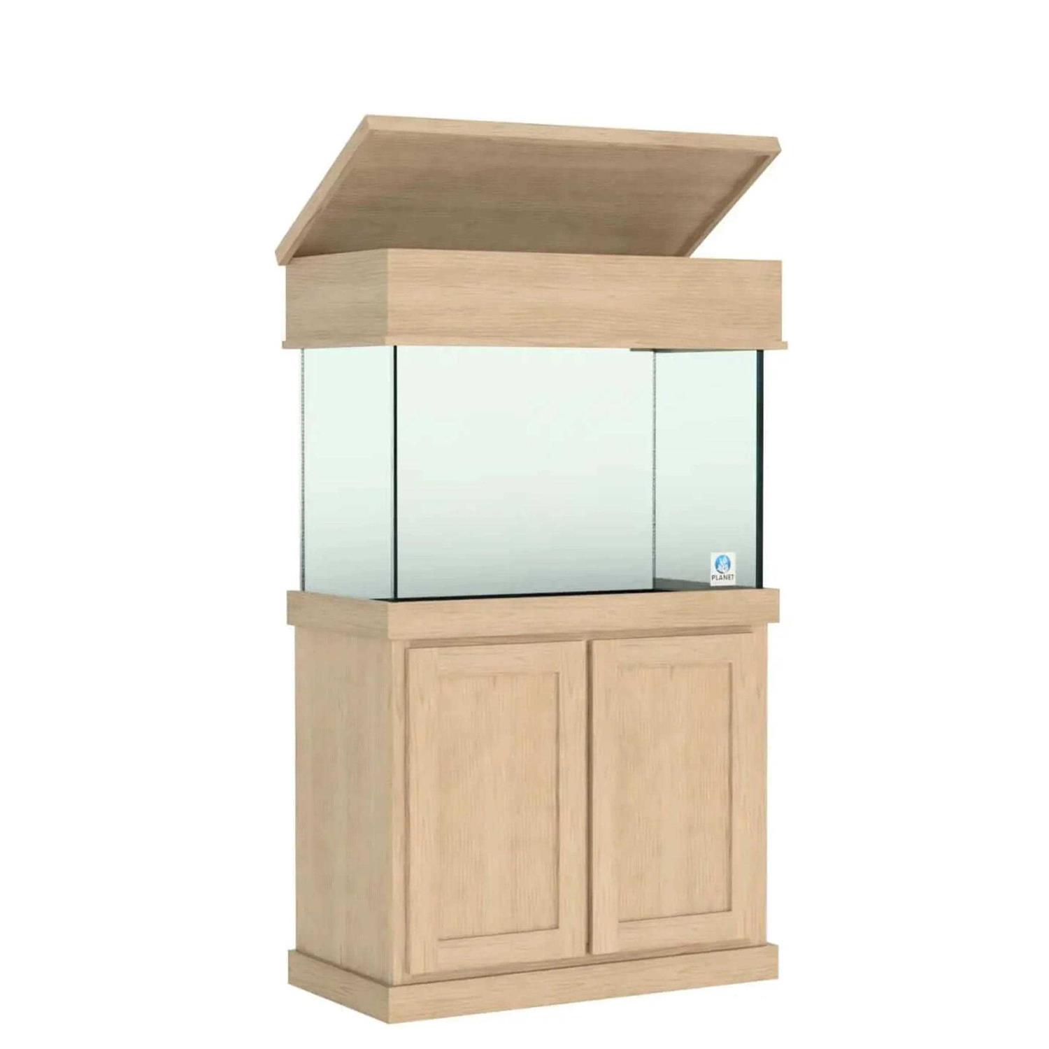Coastal Aquarium Designs Classic Oak 36 X Canopy