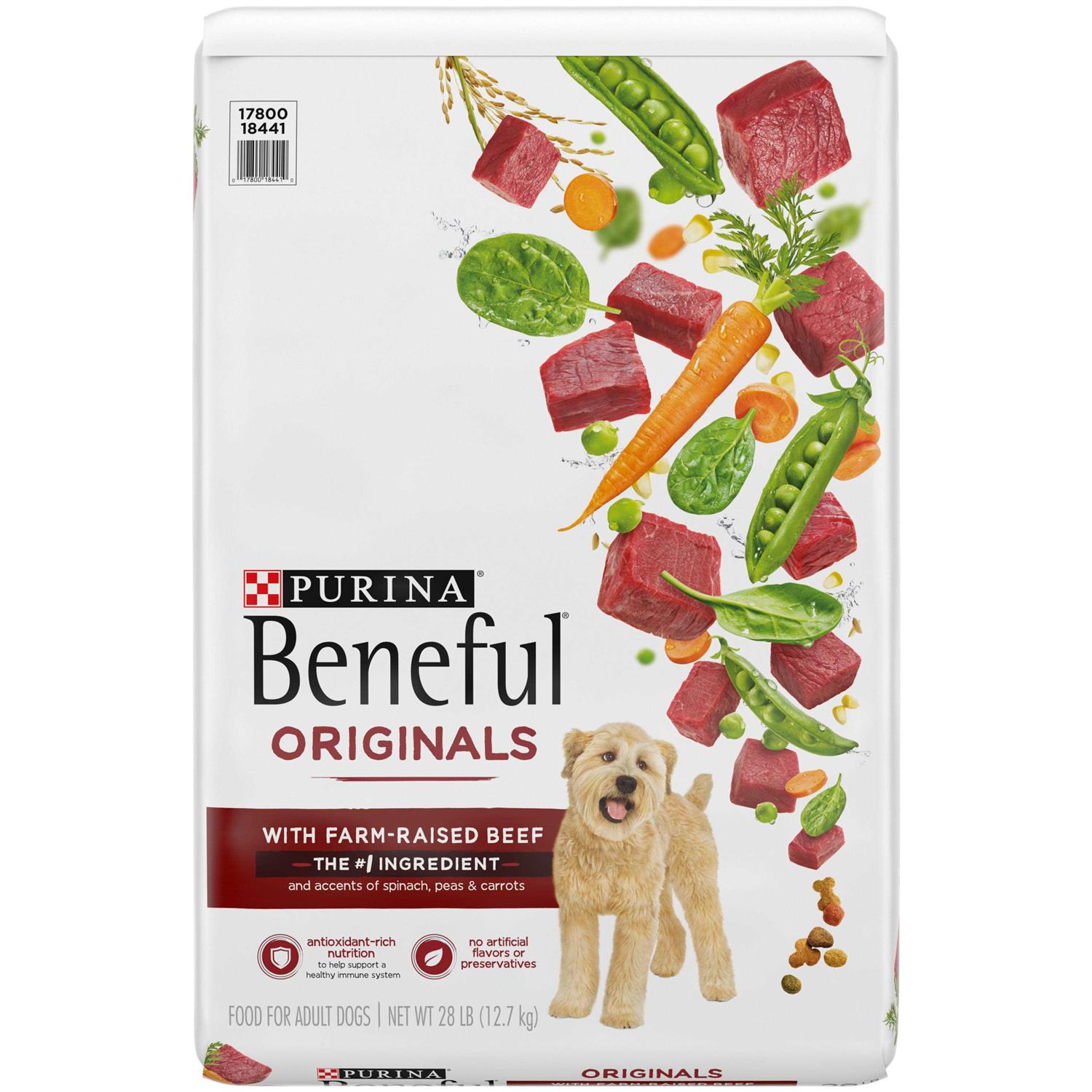 Purina Beneful Originals Dog Food With Farm-Raised Beef