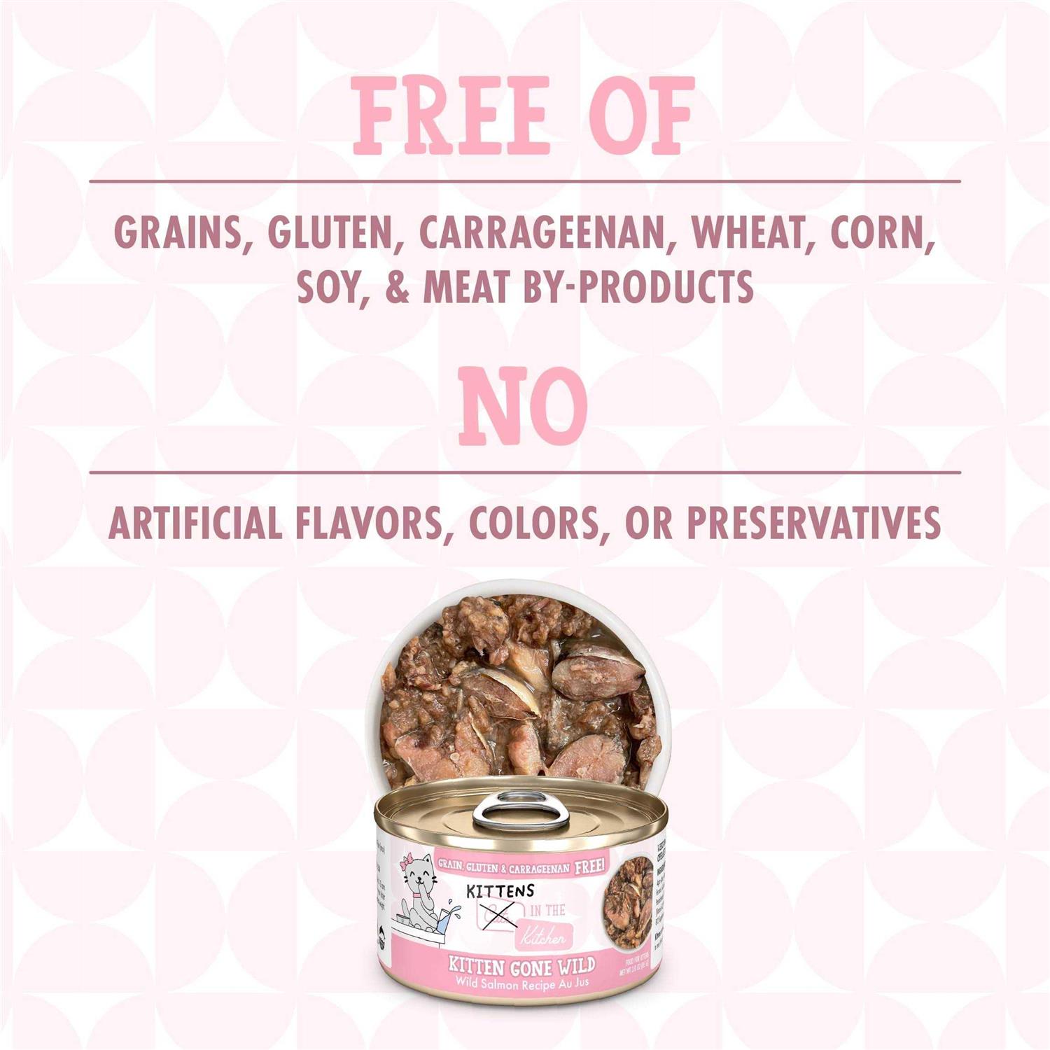 Cats in the Kitchen Kitten Recipe Au Jus Wet Cat Food