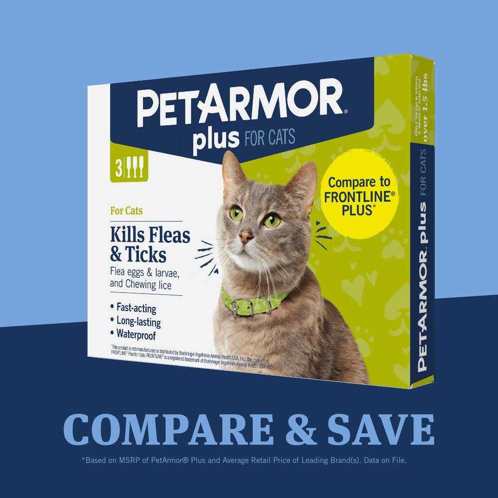 PetArmor Plus Flea and Tick Treatment for Cats