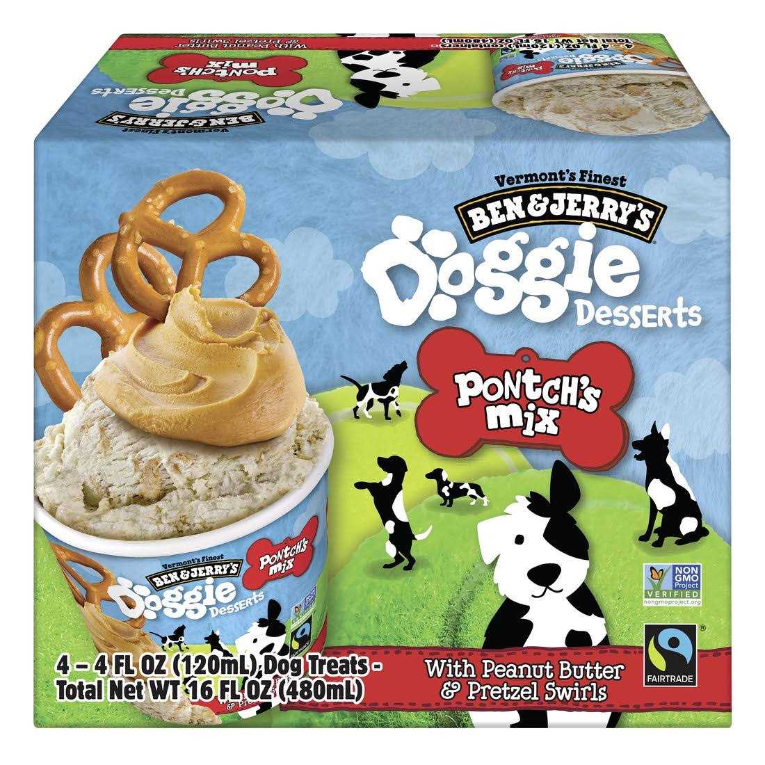 Ben & Jerry’s Pontch’s Mix Doggie Desserts Frozen Dog