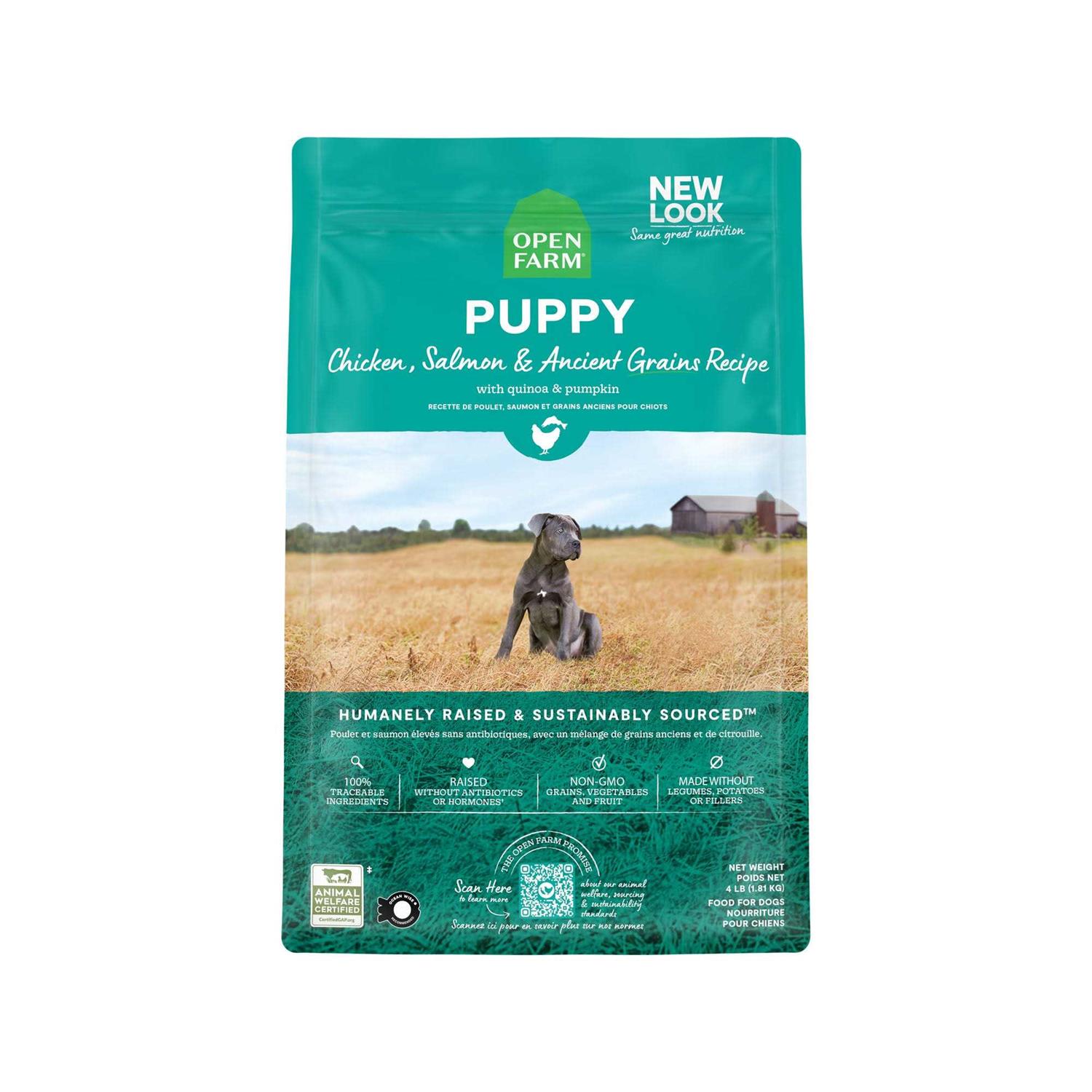 Open Farm Ancient Grains Puppy Dry Dog Food