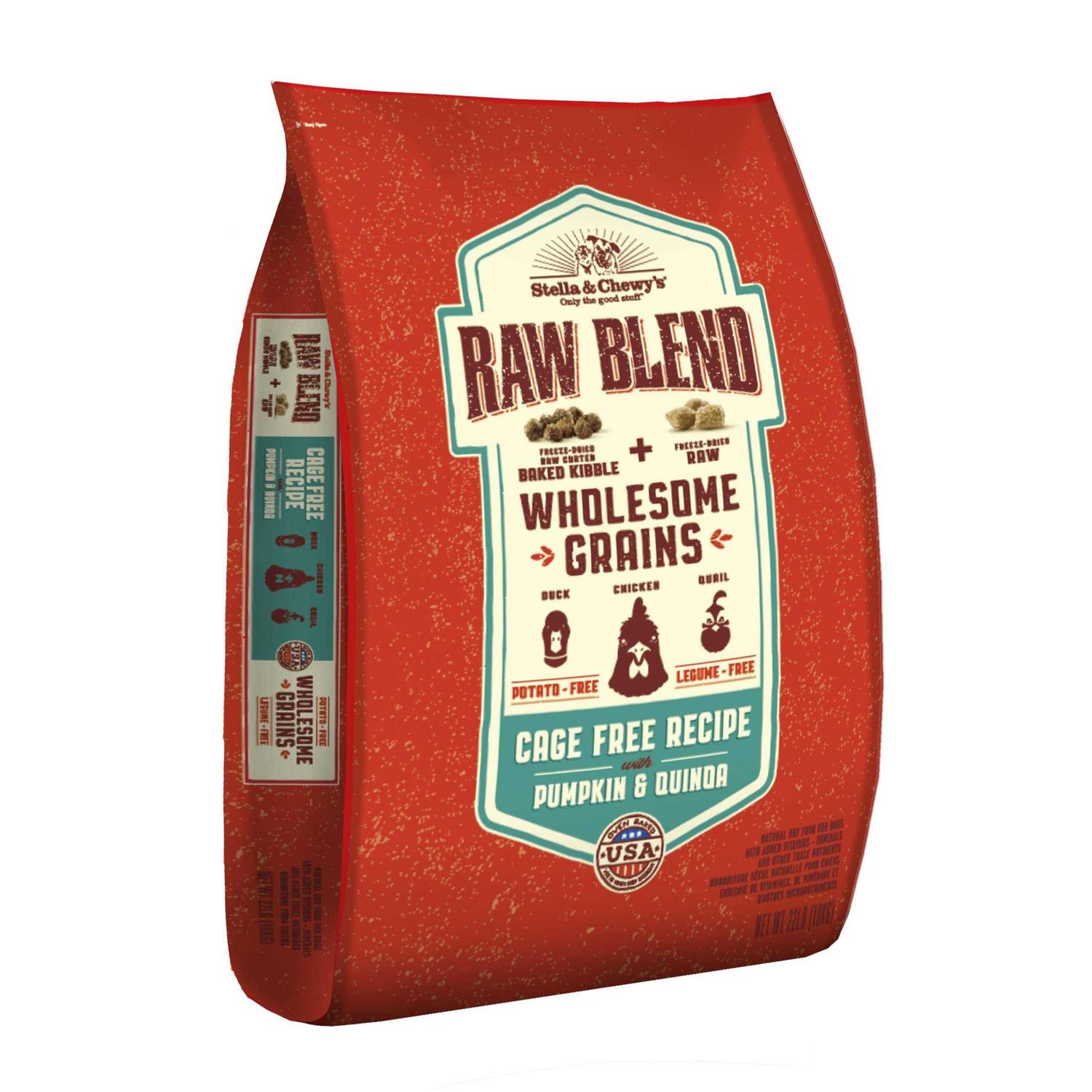 Stella & Chewy’s Raw Blend Cage Free Recipe Dog Food