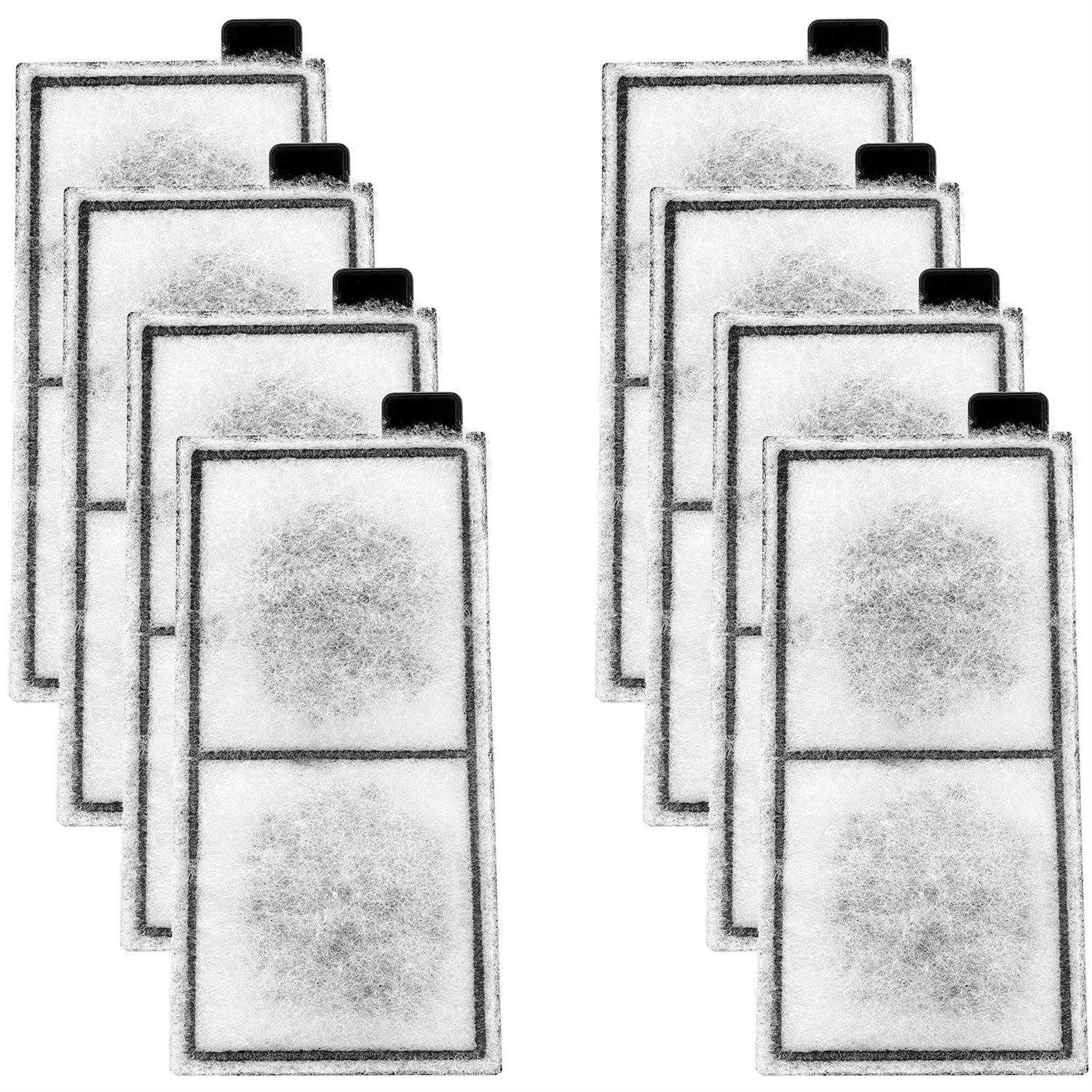 AQQA 8 Pack Aquarium Filter Cartridge Replacement Fish Tank Filter Cartridge Aquarium Internal Filter