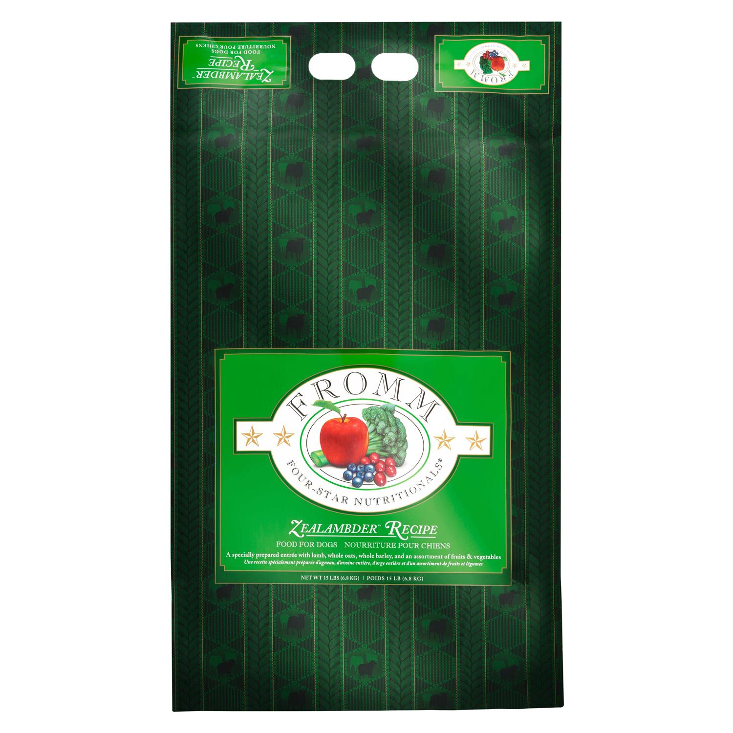 Fromm Four Star Dry Dog Food Zealambder Recipe