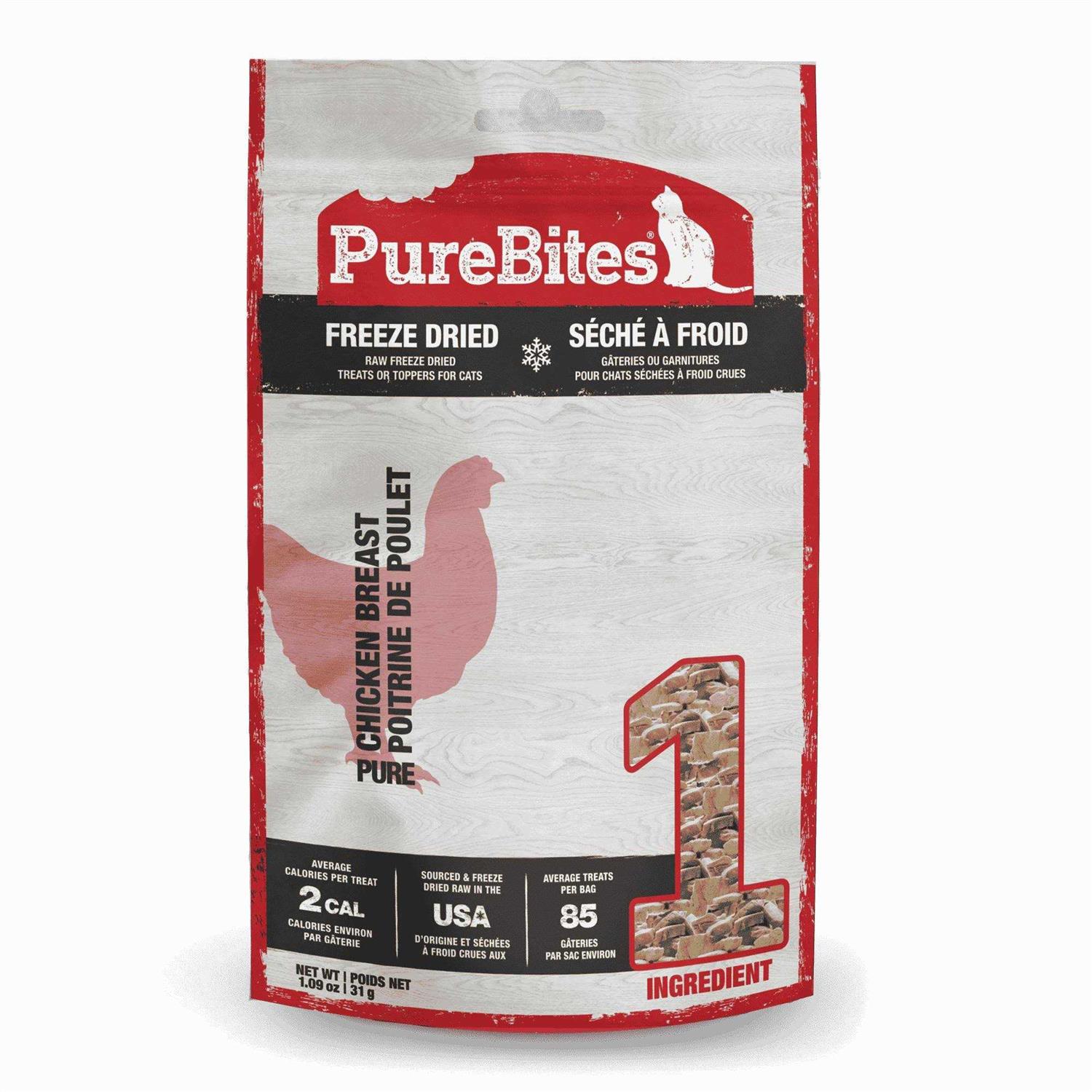PureBites Chicken Breast Freeze Dried Cat Treats