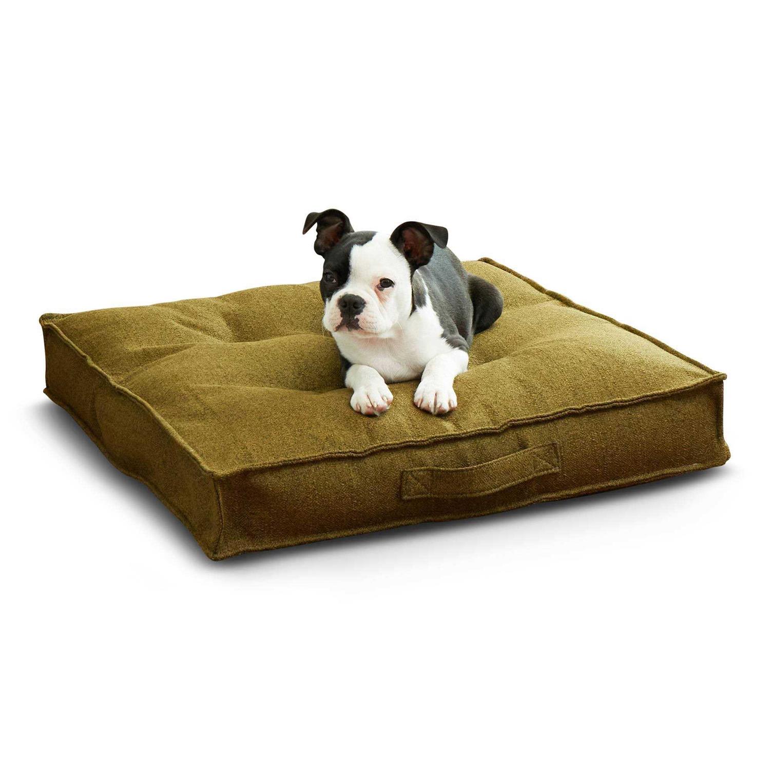 Happy Hounds Milo Square Tufted Dog Bed