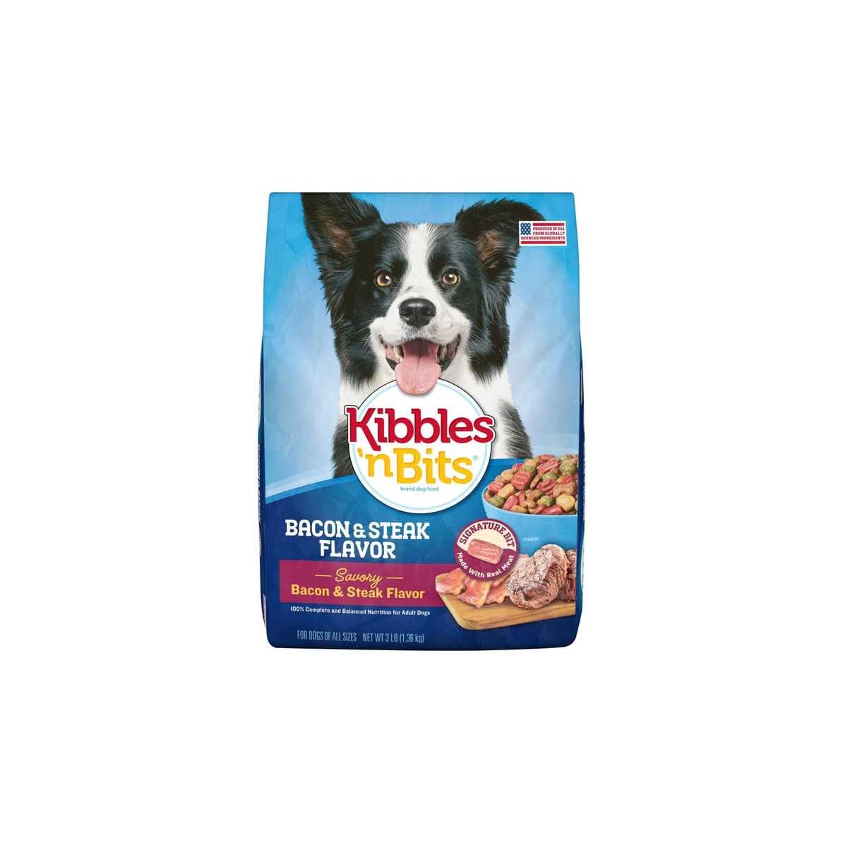 Kibbles ‘n Bits Bacon & Steak Dry Dog Food