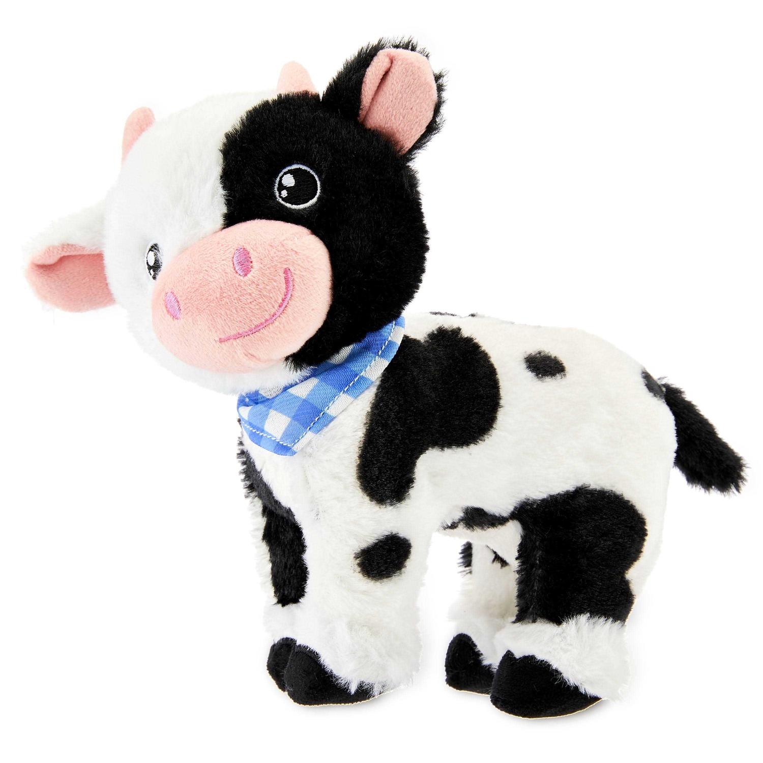 Vibrant Life Plush Cow Dog Toy