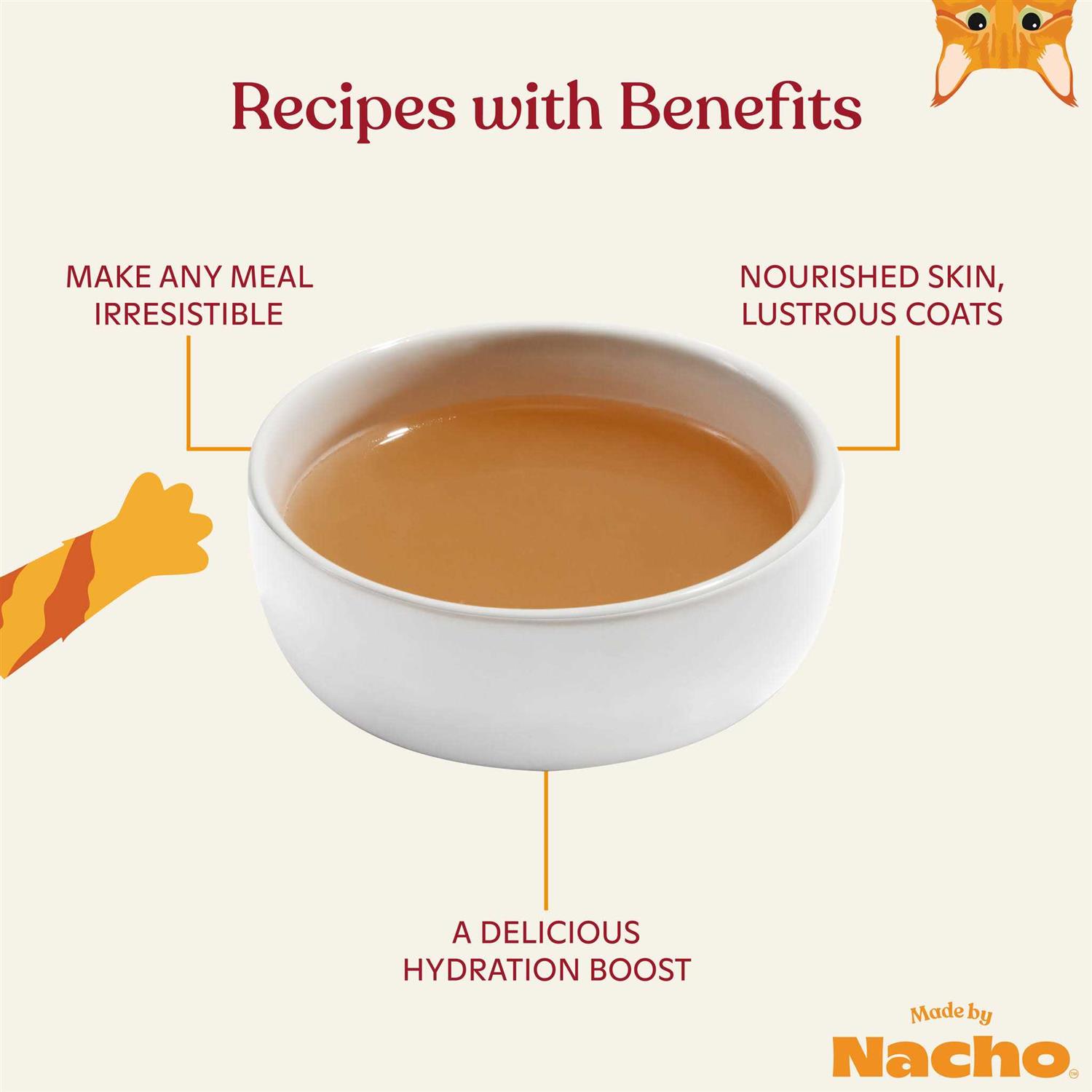 Cage-Free Chicken Bone Broth Topper by Made by Nacho