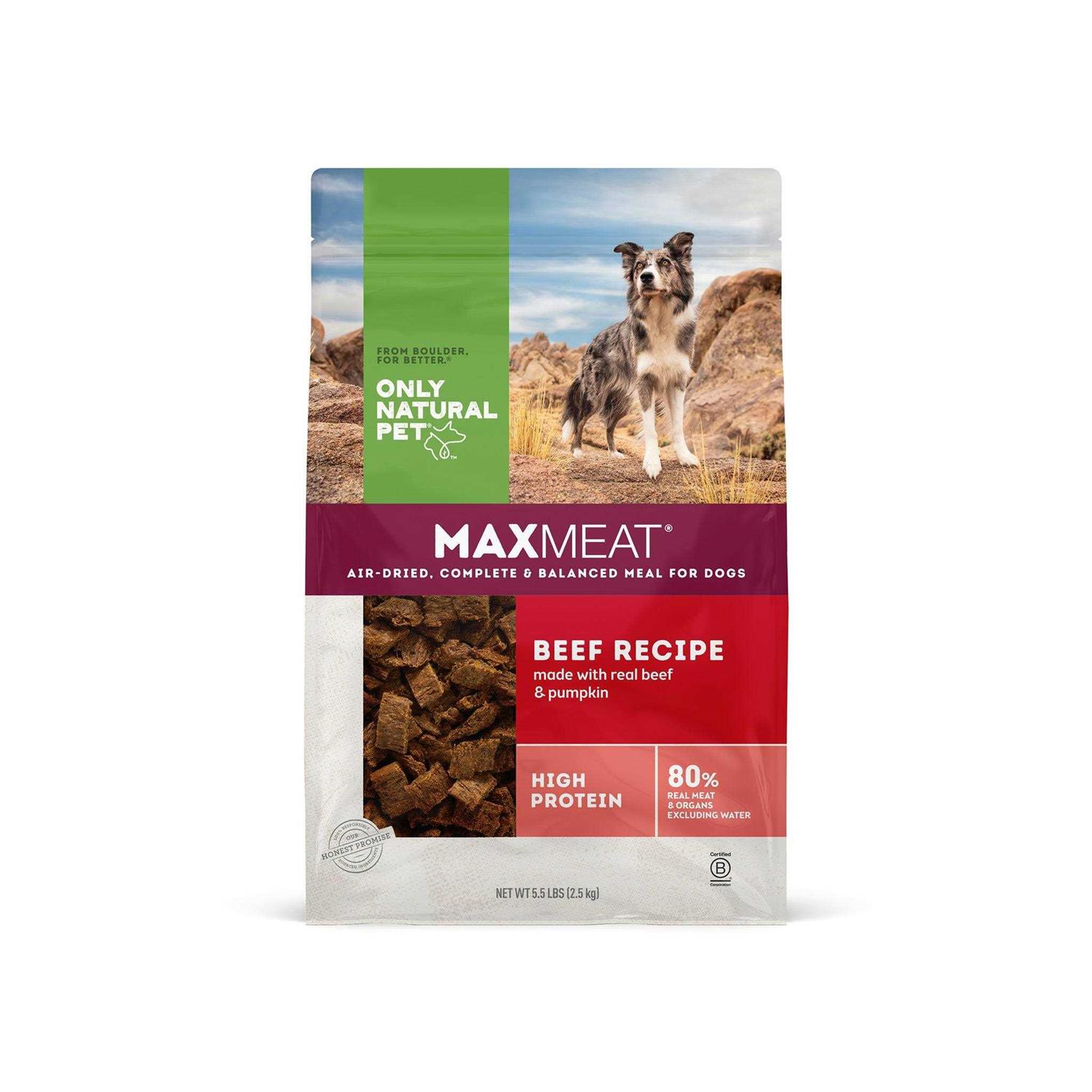 MaxMeat Beef with Pumpkin Recipe Air-Dried Food