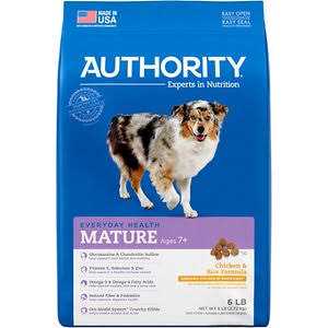 Authority Chicken Rice Formula Senior Dry Dog Food