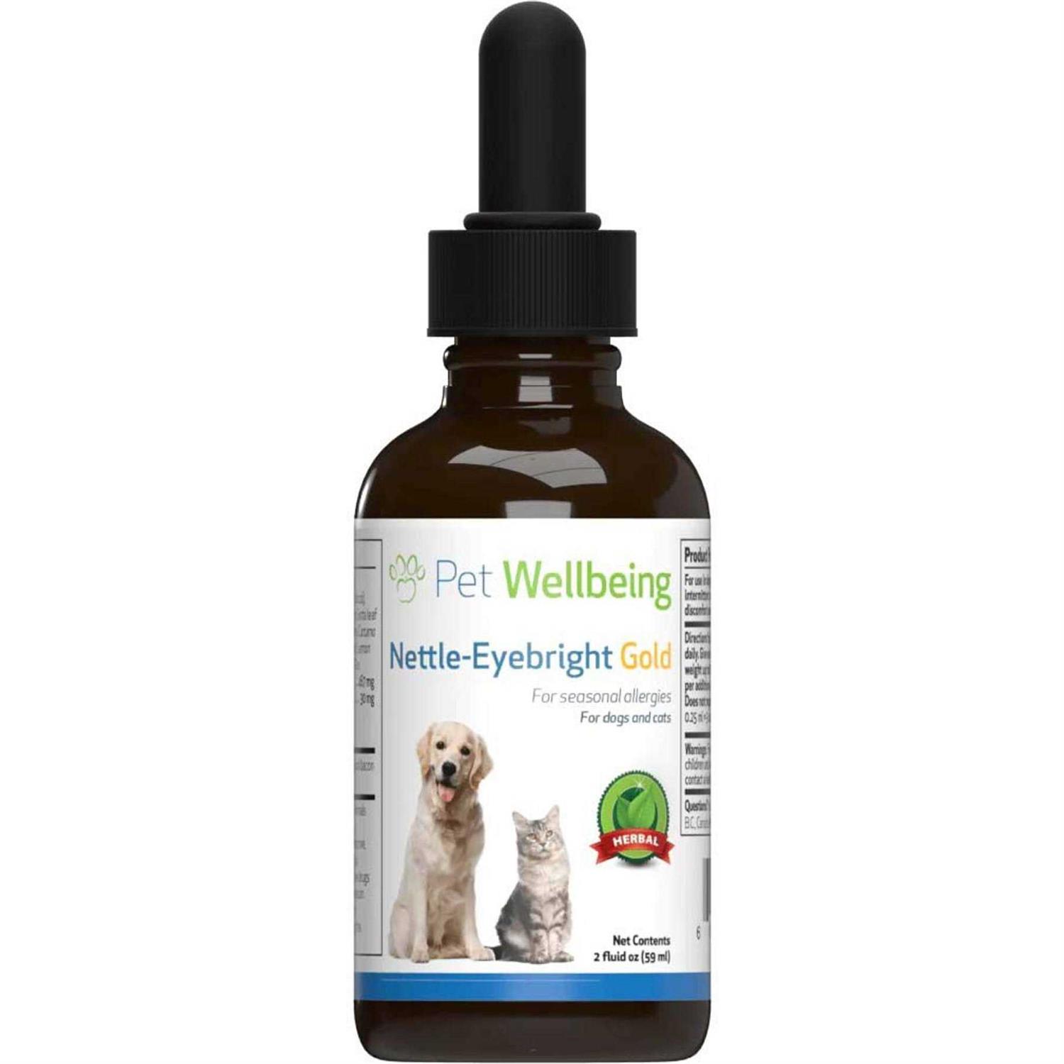 Pet Wellbeing Nettle Eyebright Gold for Dogs