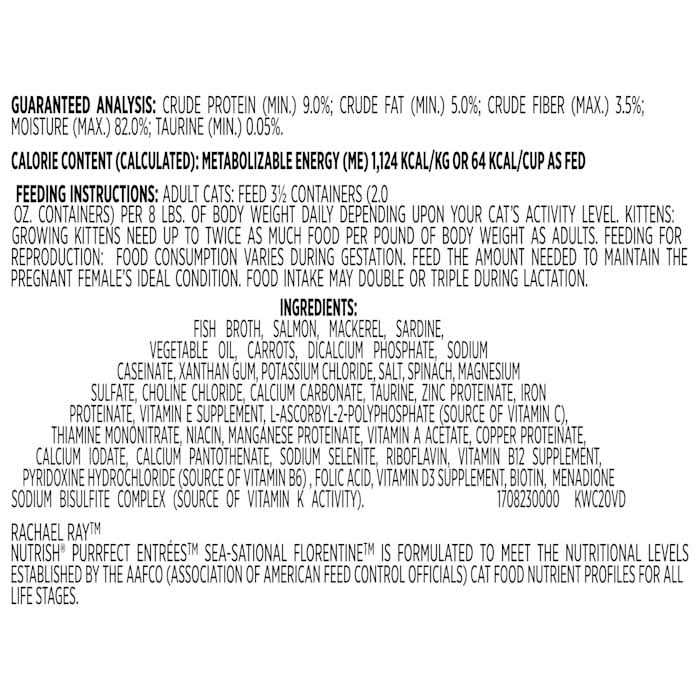 Rachael Ray Nutrish Purrfect Entrees Wet Cat Food