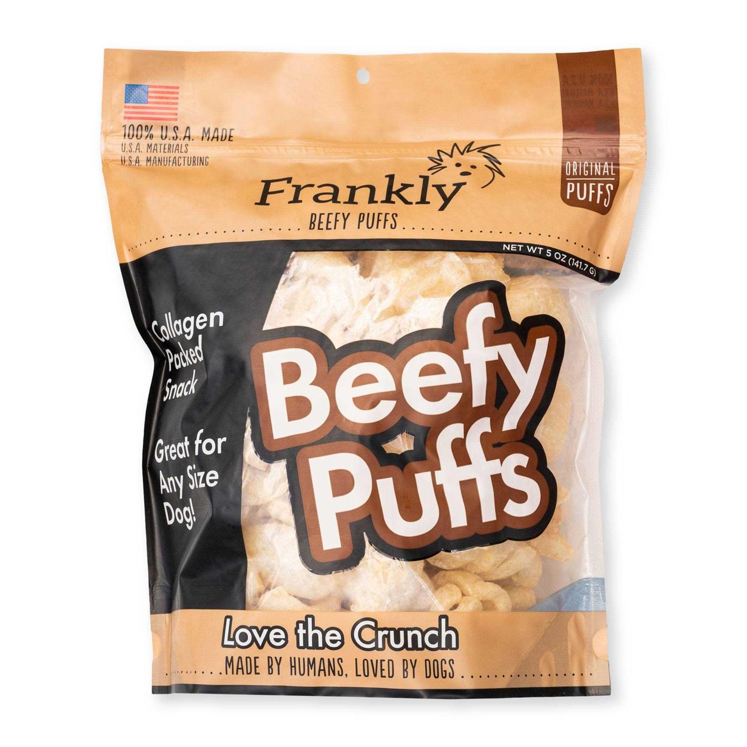 Frankly Beefy Puffs Dog Treats