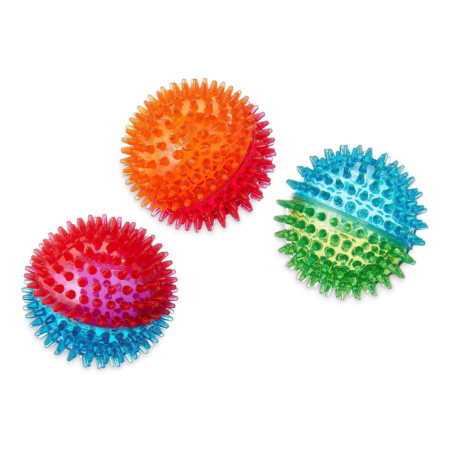 Vibrant Life Fetch Buddy Spiky Ball Dog Toy