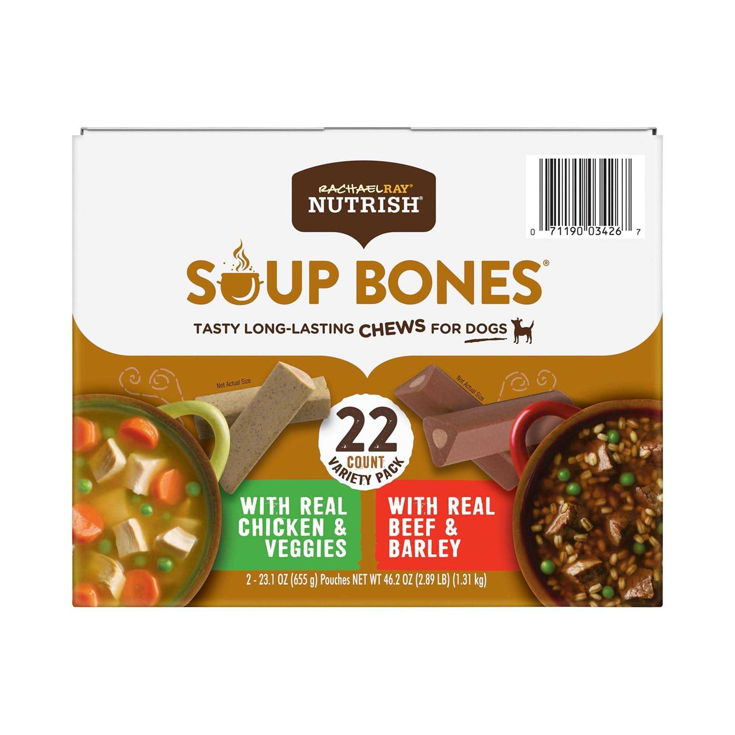 Rachael Ray Nutrish Soup Bones Variety Pack
