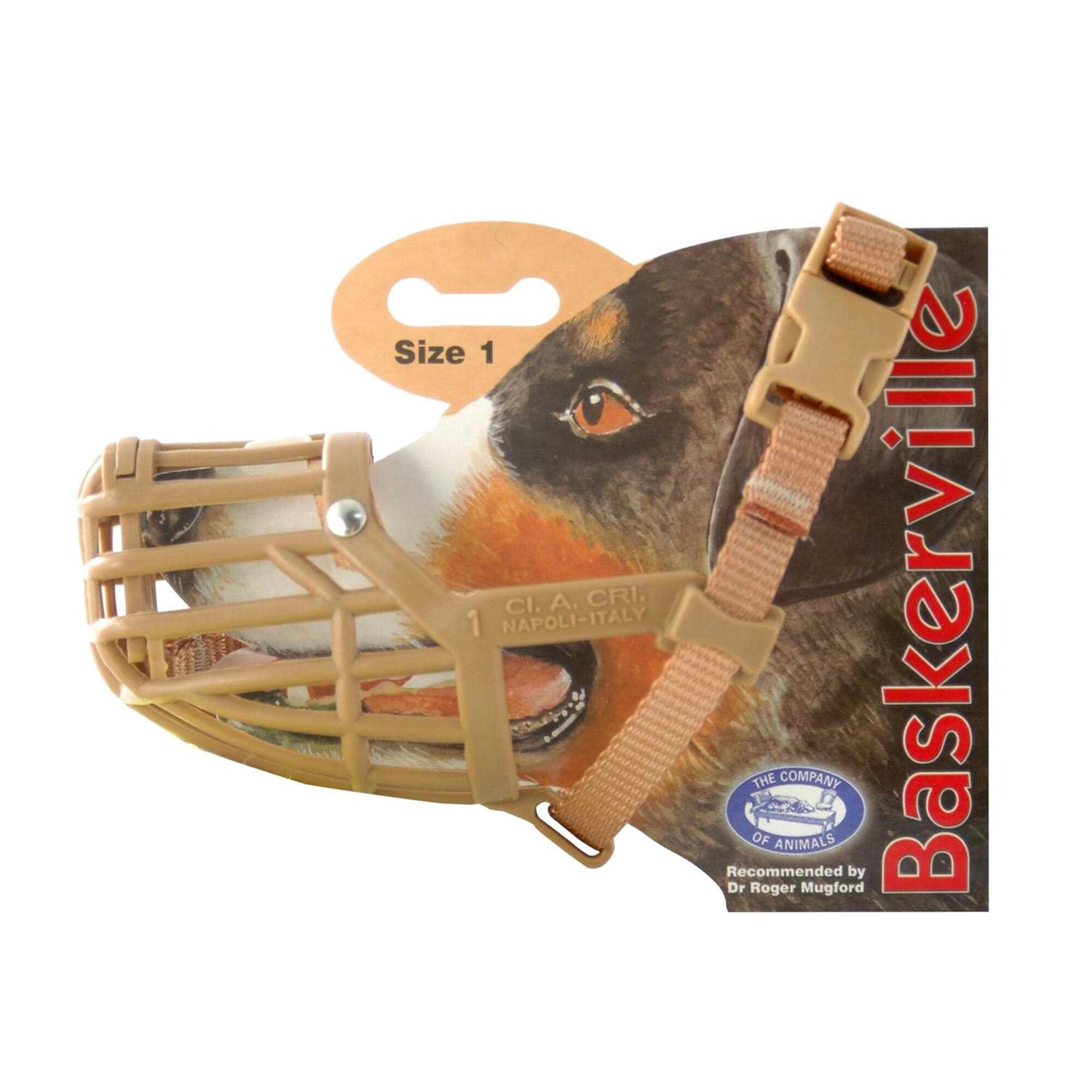 Baskerville Muzzle Size