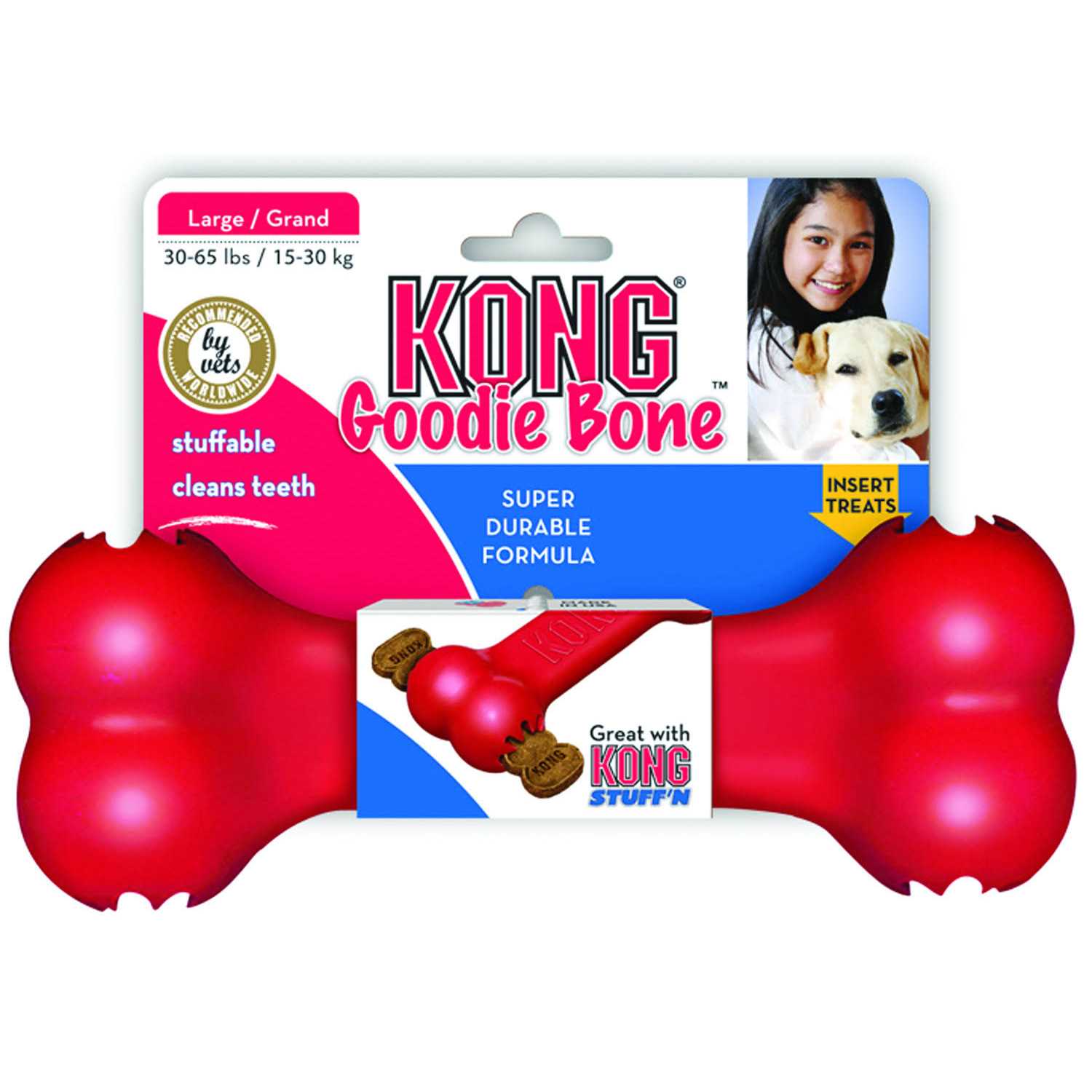 KONG Dog Toy Goodie Bone