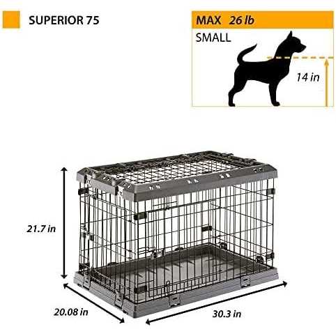 Ferplast Superior Hybrid ECO Dog Crate and Playpen