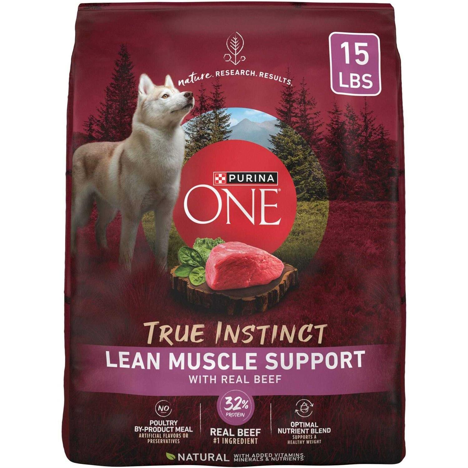 Purina ONE Dog Food Adult Lean Muscle Support