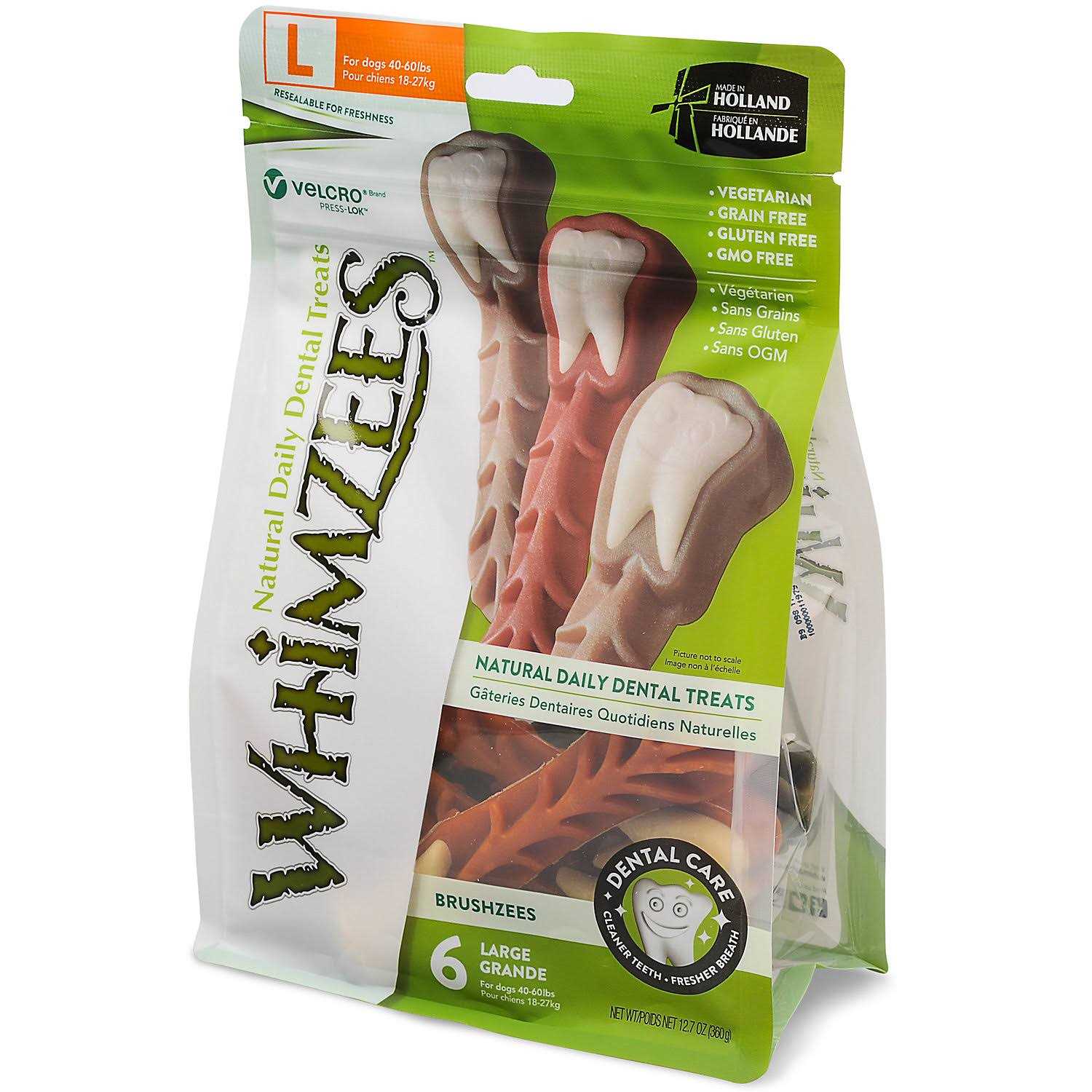 Whimzees Brushzees Dental Treats